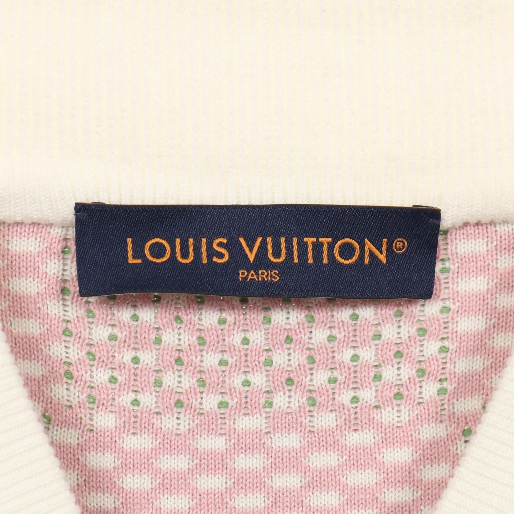 Louis Vuitton Louis Vuitton Louis Vuitton Damier Jacquard Cotton Jacket Textile Outerwear DUTY FREE for USA Size ONE SIZE - 3 Thumbnail