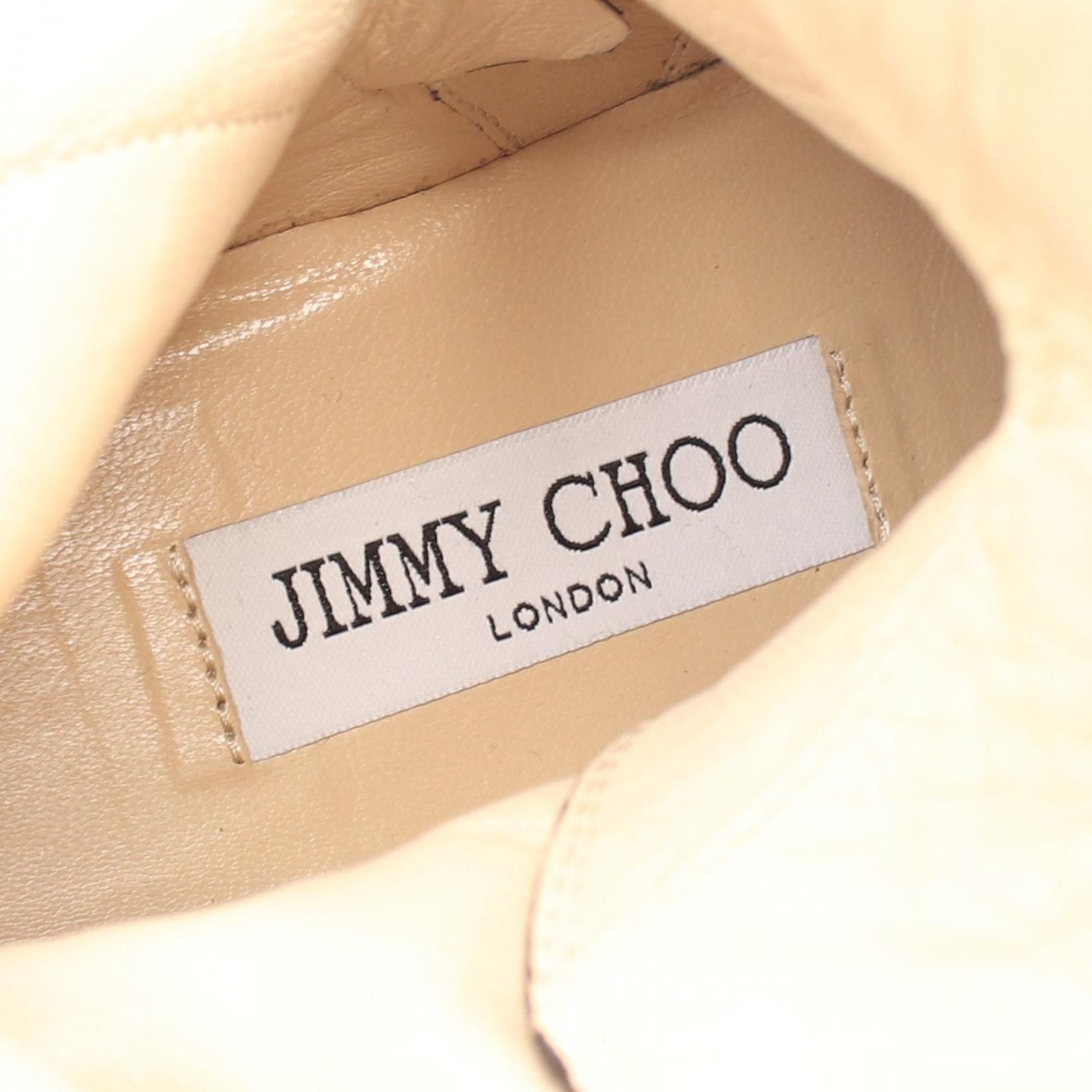 Jimmy Choo Jimmy Choo Jimmy Choo Nari Leather Boots Leather Shoes DUTY FREE for USA Size ONE SIZE - 5 Thumbnail