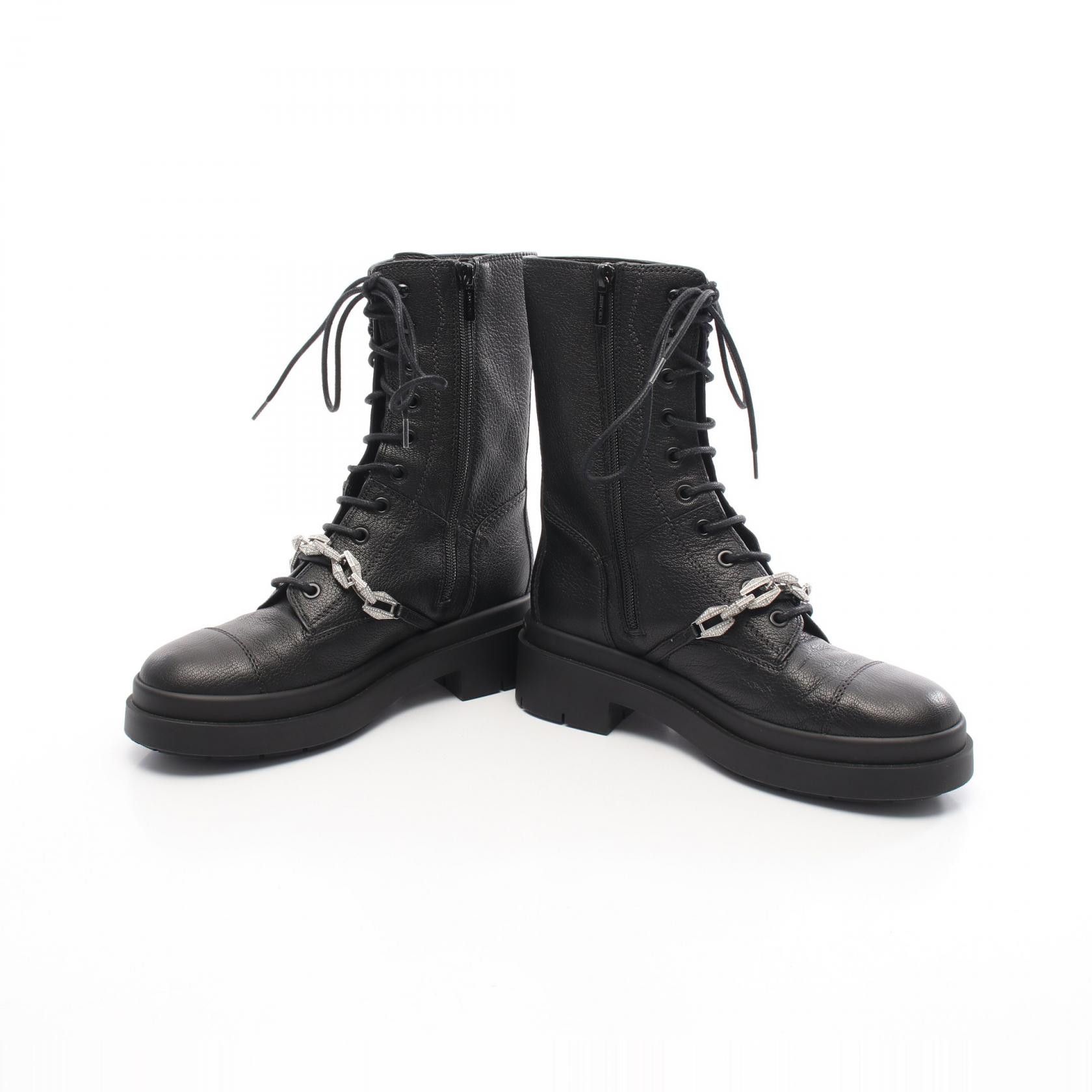 Jimmy Choo Jimmy Choo Jimmy Choo Nari Leather Boots Leather Shoes DUTY FREE for USA Size ONE SIZE - 3 Thumbnail