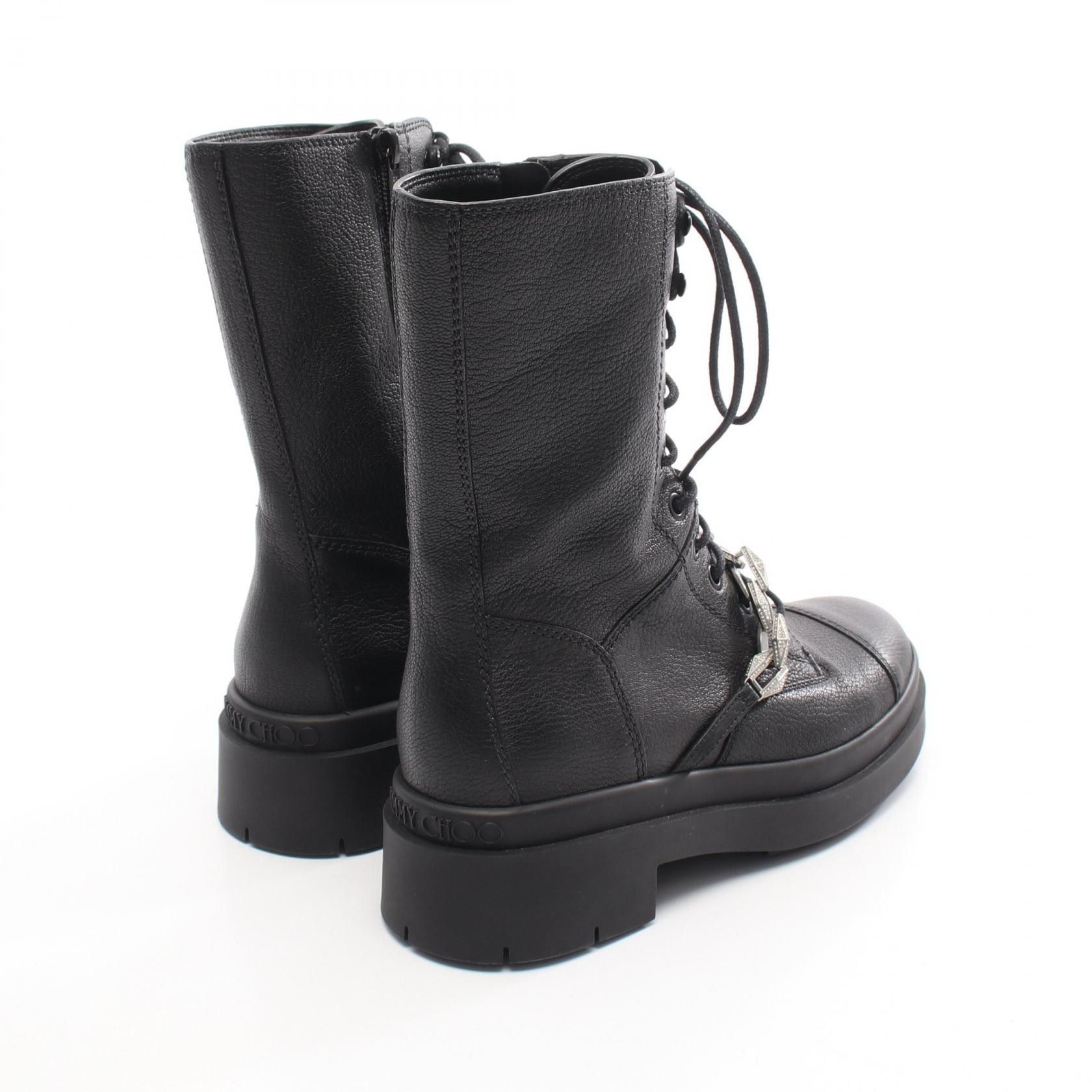 Jimmy Choo Jimmy Choo Jimmy Choo Nari Leather Boots Leather Shoes DUTY FREE for USA Size ONE SIZE - 2 Thumbnail