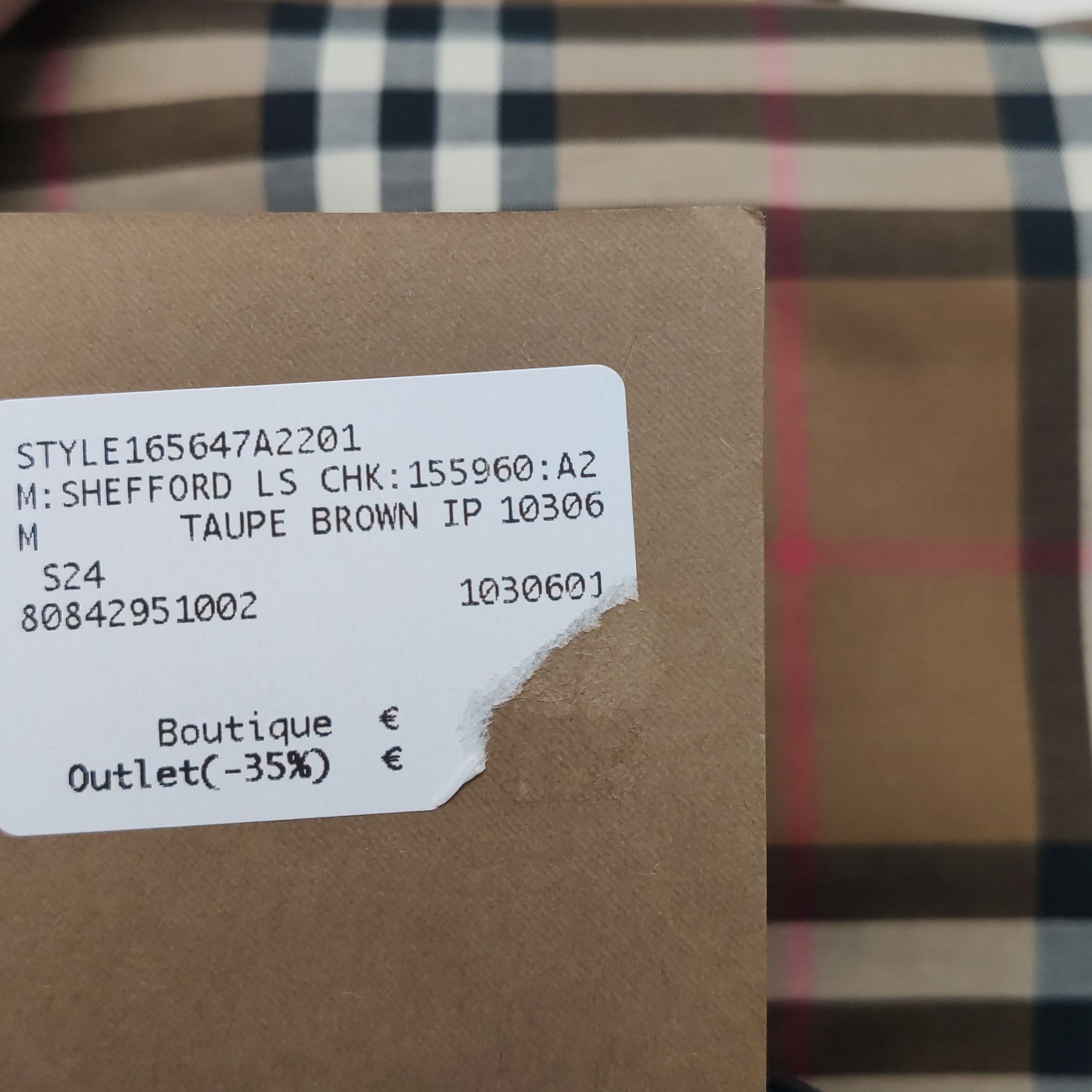 Burberry Burberry Men m Button Ups Size US M / EU 48-50 / 2 - 9 Thumbnail