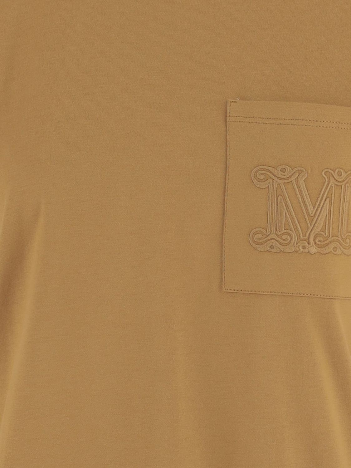 Max Mara Max Mara T-Shirt Woman Brown Size M / US 6-8 / IT 42-44 - 4 Thumbnail