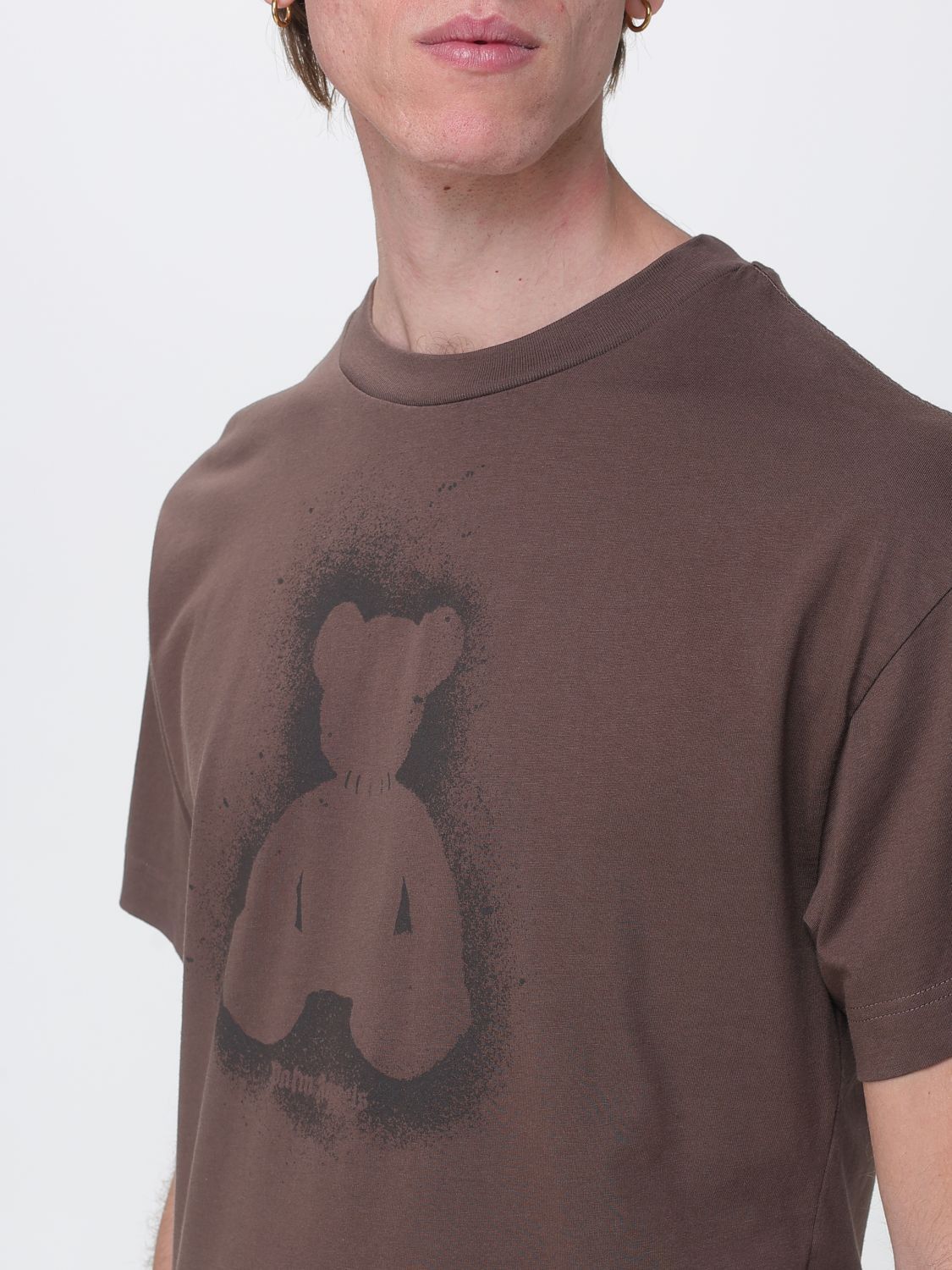 Palm Angels Palm Angels T-Shirt Men Brown Size US S / EU 44-46 / 1 - 3 Thumbnail