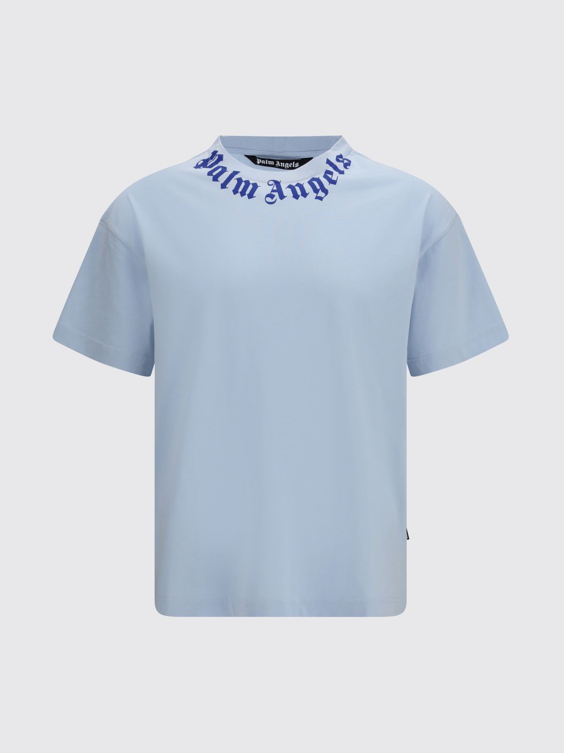 Palm Angels Palm Angels T-Shirt Men Gnawed Blue Size US L / EU 52-54 / 3 - 2 Thumbnail