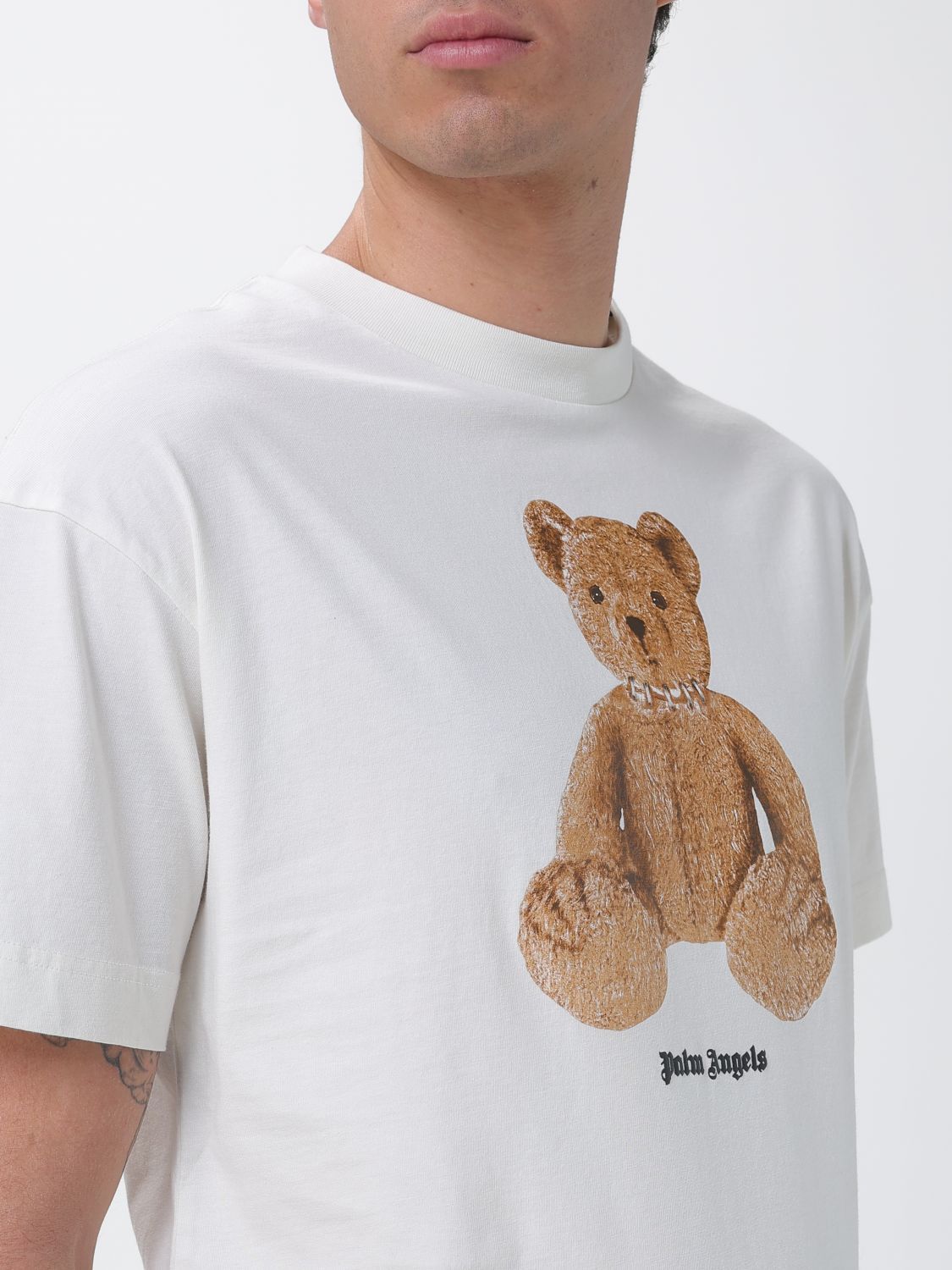 Palm Angels Palm Angels T-Shirt Men White Size US XL / EU 56 / 4 - 3 Thumbnail