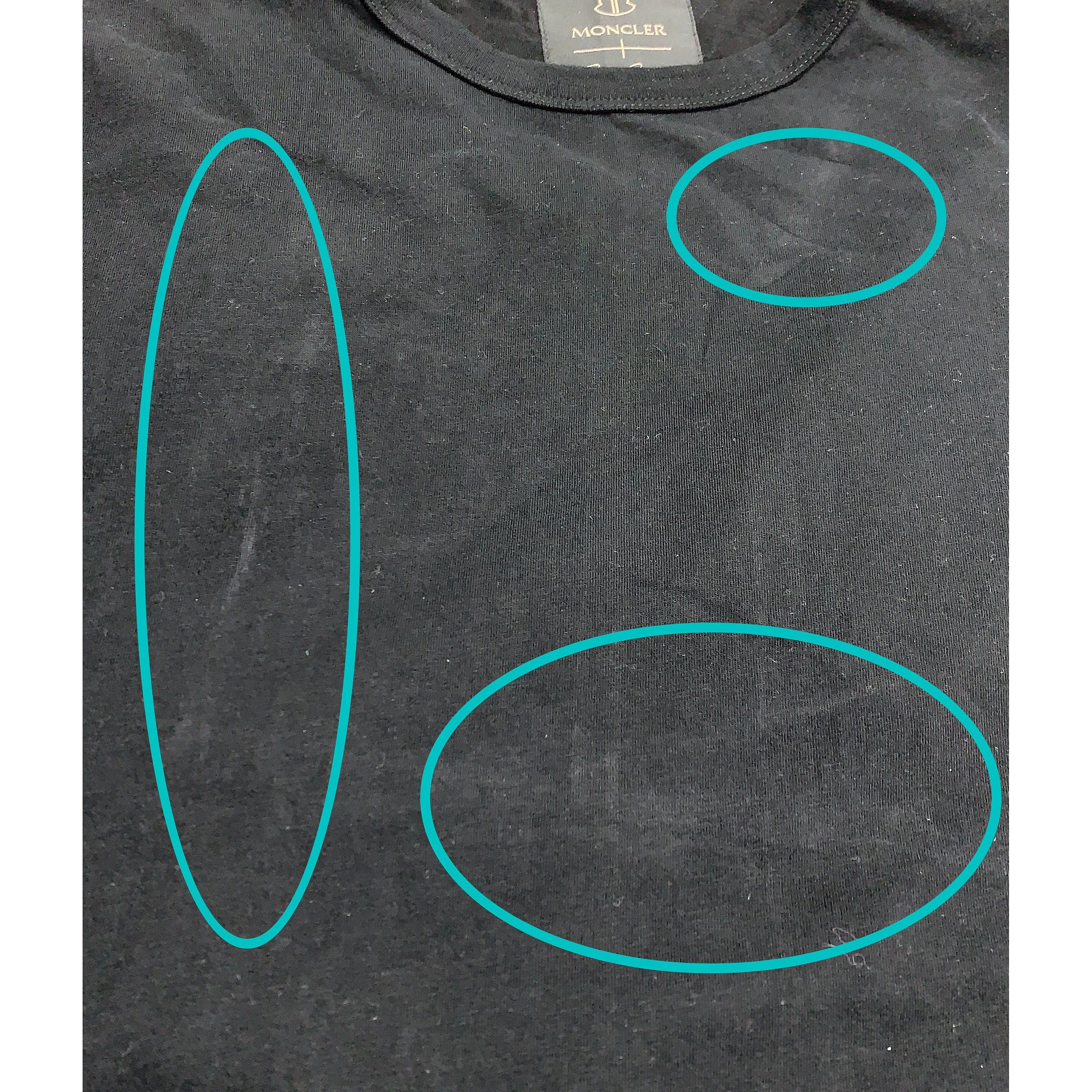 Moncler Genius Moncler Genius x Rick Owens Logo Patch T-Shirt Size S Size US S / EU 44-46 / 1 - 6 Thumbnail