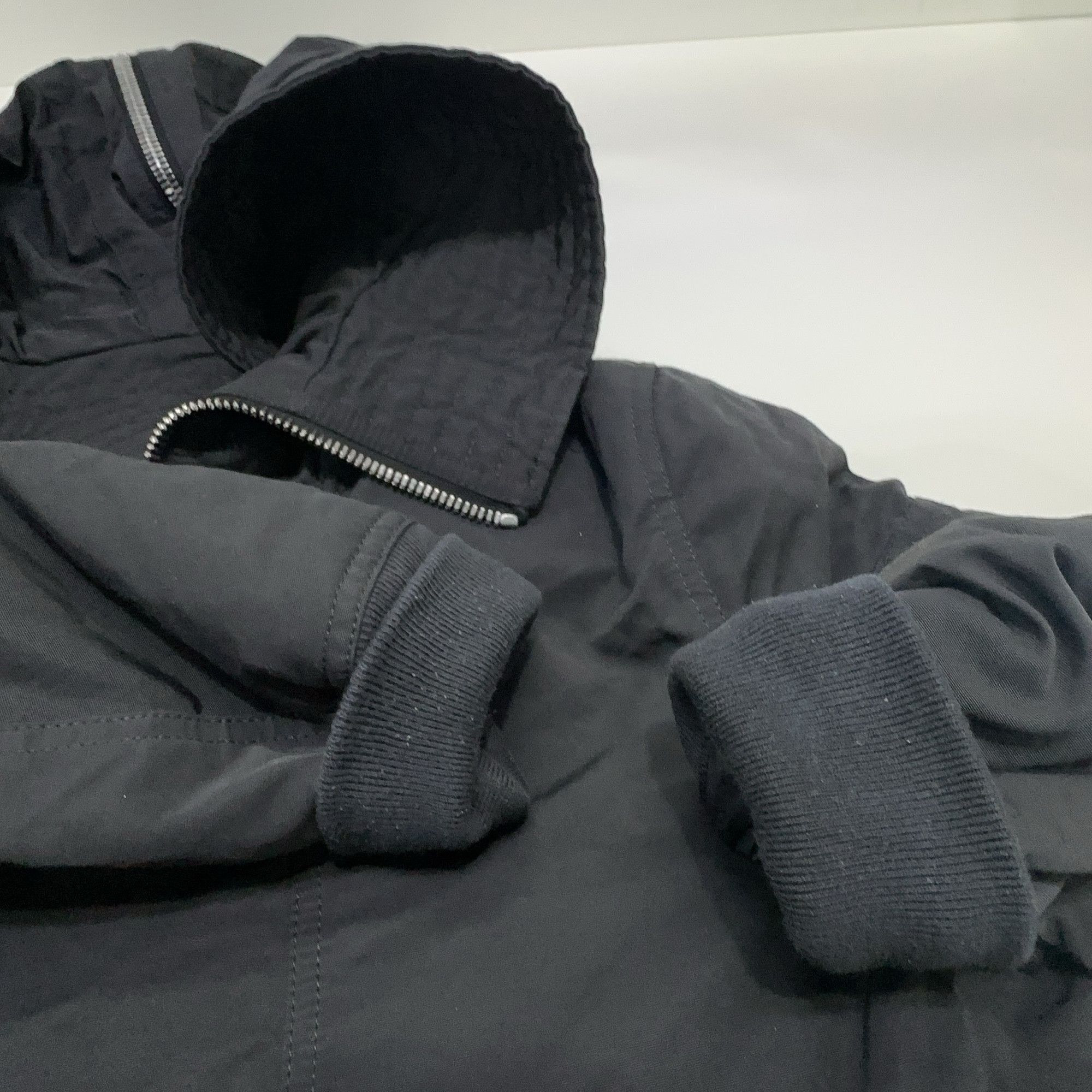 Rick Owens Drkshdw Rick Owens DRKSHDW Cotton Blend Hooded Jacket XS Size US XS / EU 42 / 0 - 9 Thumbnail