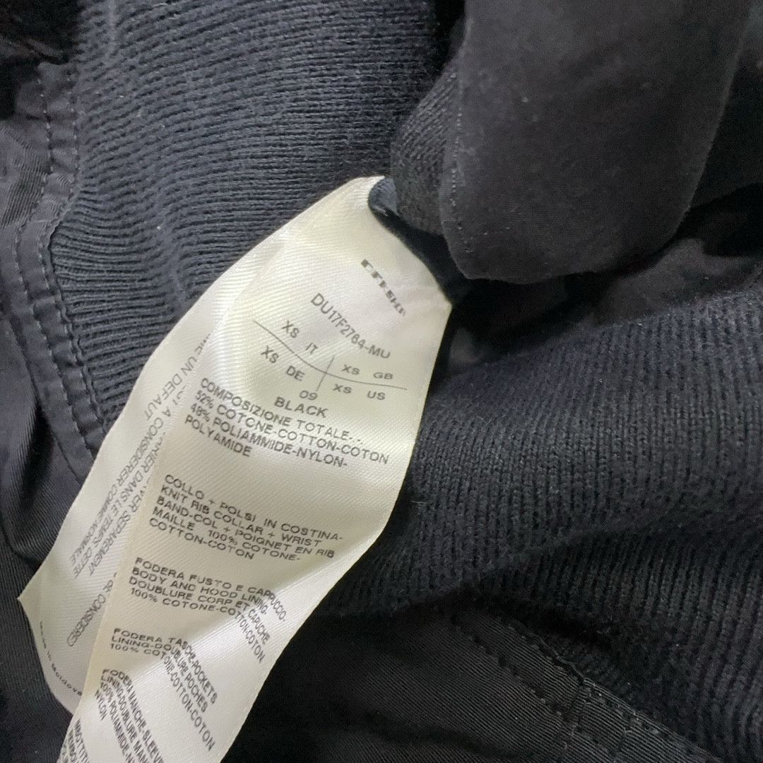 Rick Owens Drkshdw Rick Owens DRKSHDW Cotton Blend Hooded Jacket XS Size US XS / EU 42 / 0 - 3 Thumbnail