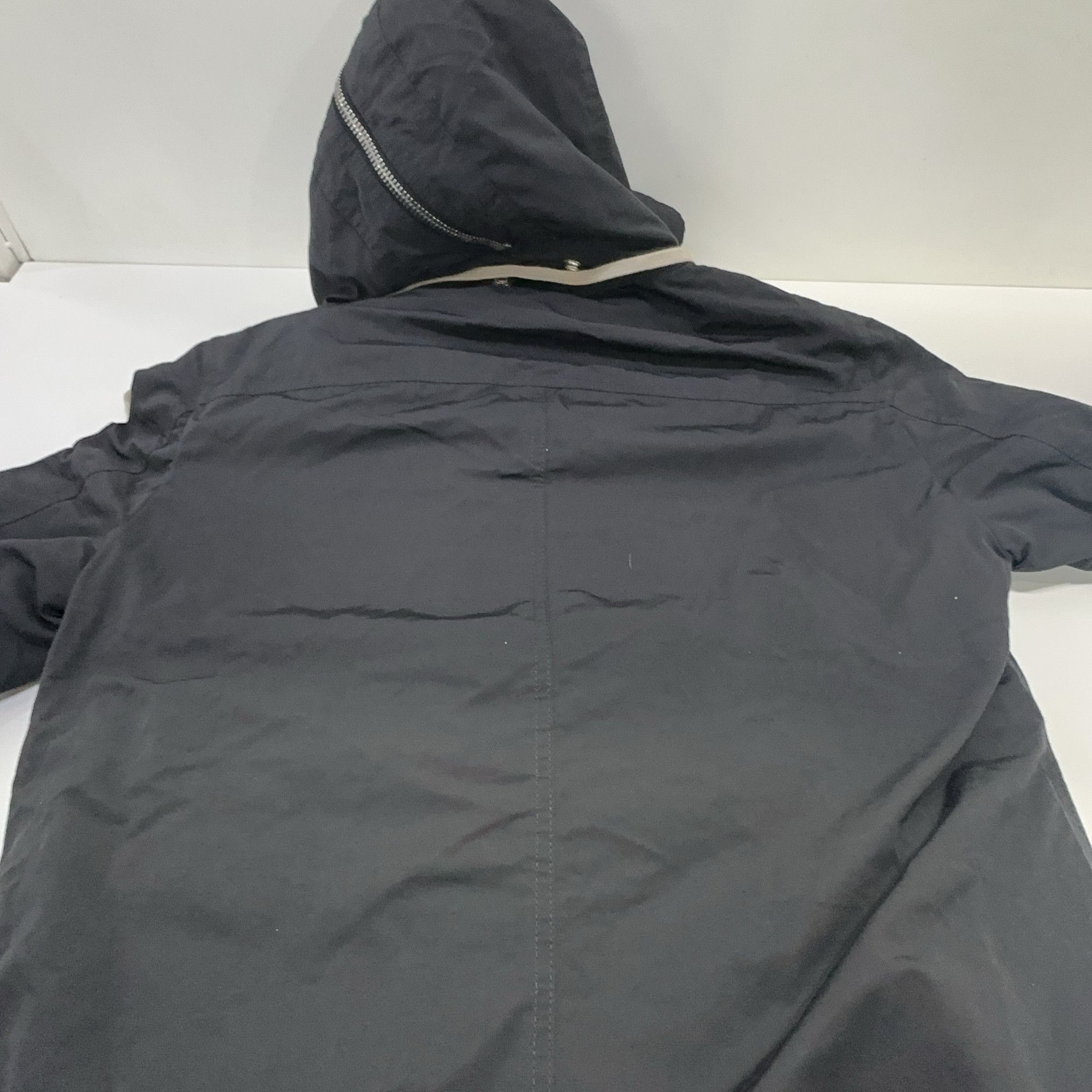 Rick Owens Drkshdw Rick Owens DRKSHDW Cotton Blend Hooded Jacket XS Size US XS / EU 42 / 0 - 14 Thumbnail