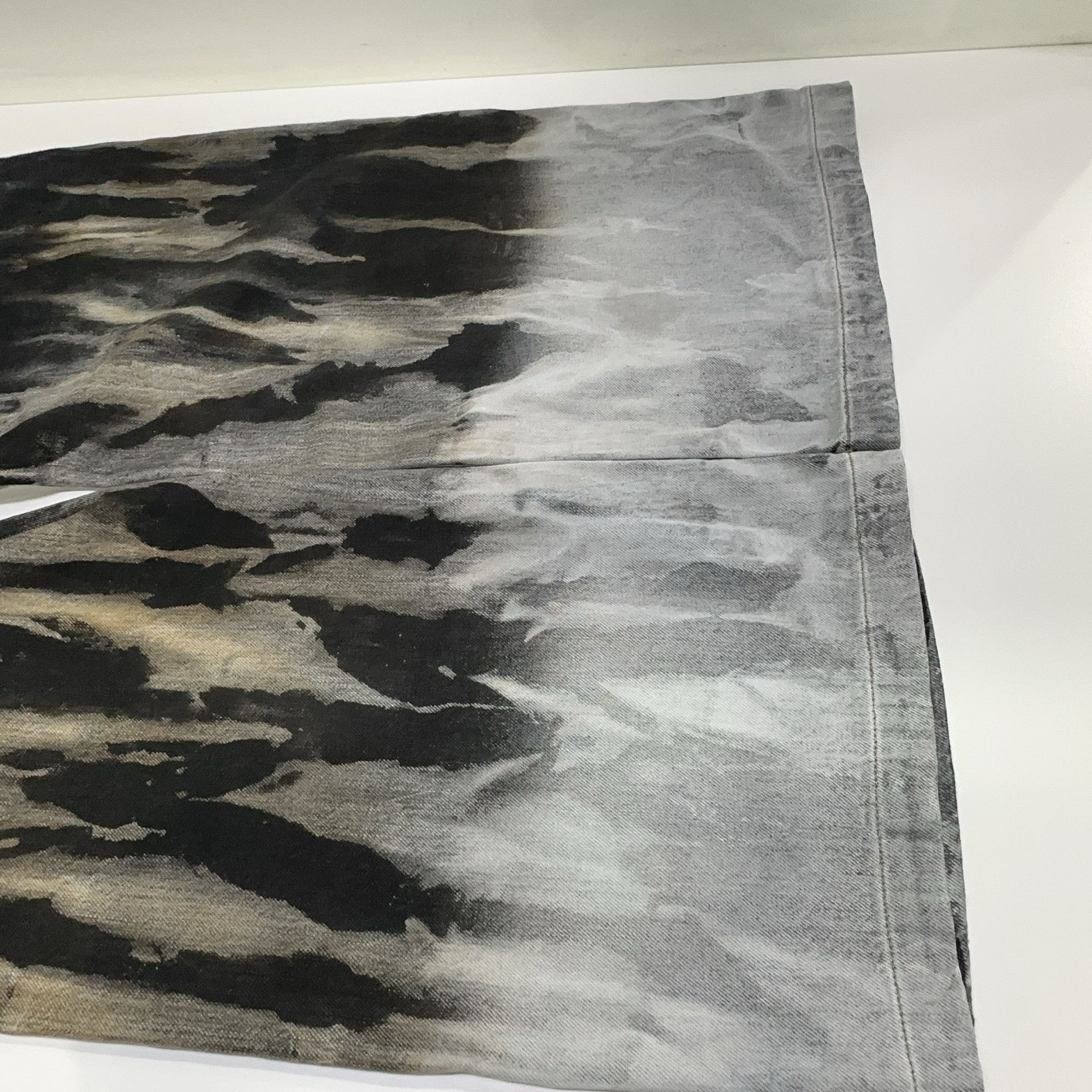 Rick Owens Drkshdw Rick Owens DRKSHDW Geth Cut Bleached Jeans 31 Size US 31 - 10 Thumbnail
