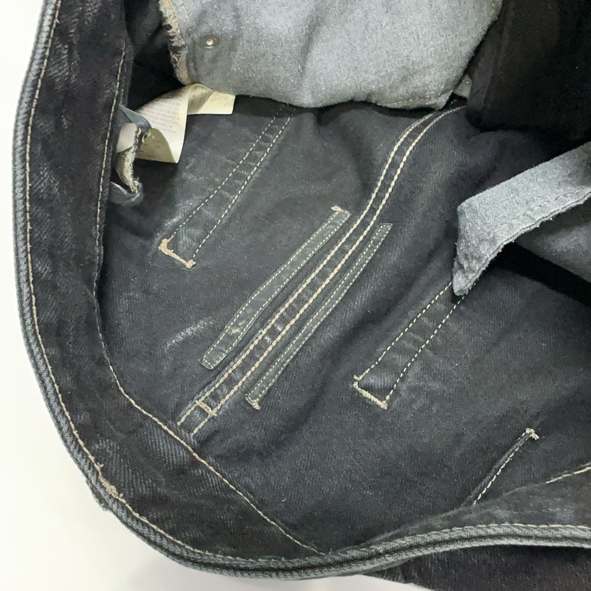 Rick Owens Drkshdw Rick Owens DRKSHDW Geth Cut Bleached Jeans 31 Size US 31 - 5 Thumbnail