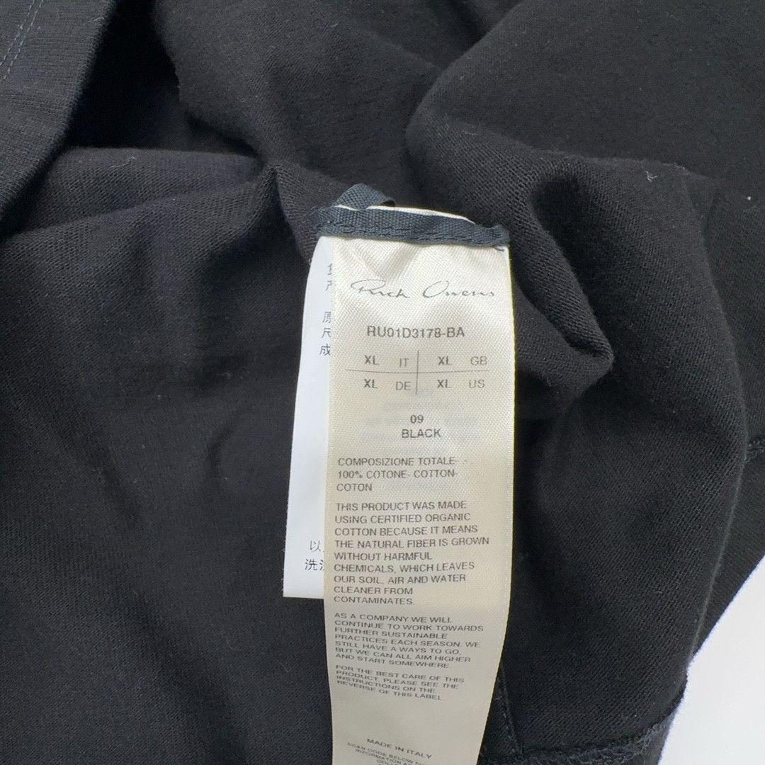 Rick Owens Rick Owens Black Cotton Sleeveless T-Shirt XL Size US XL / EU 56 / 4 - 3 Thumbnail