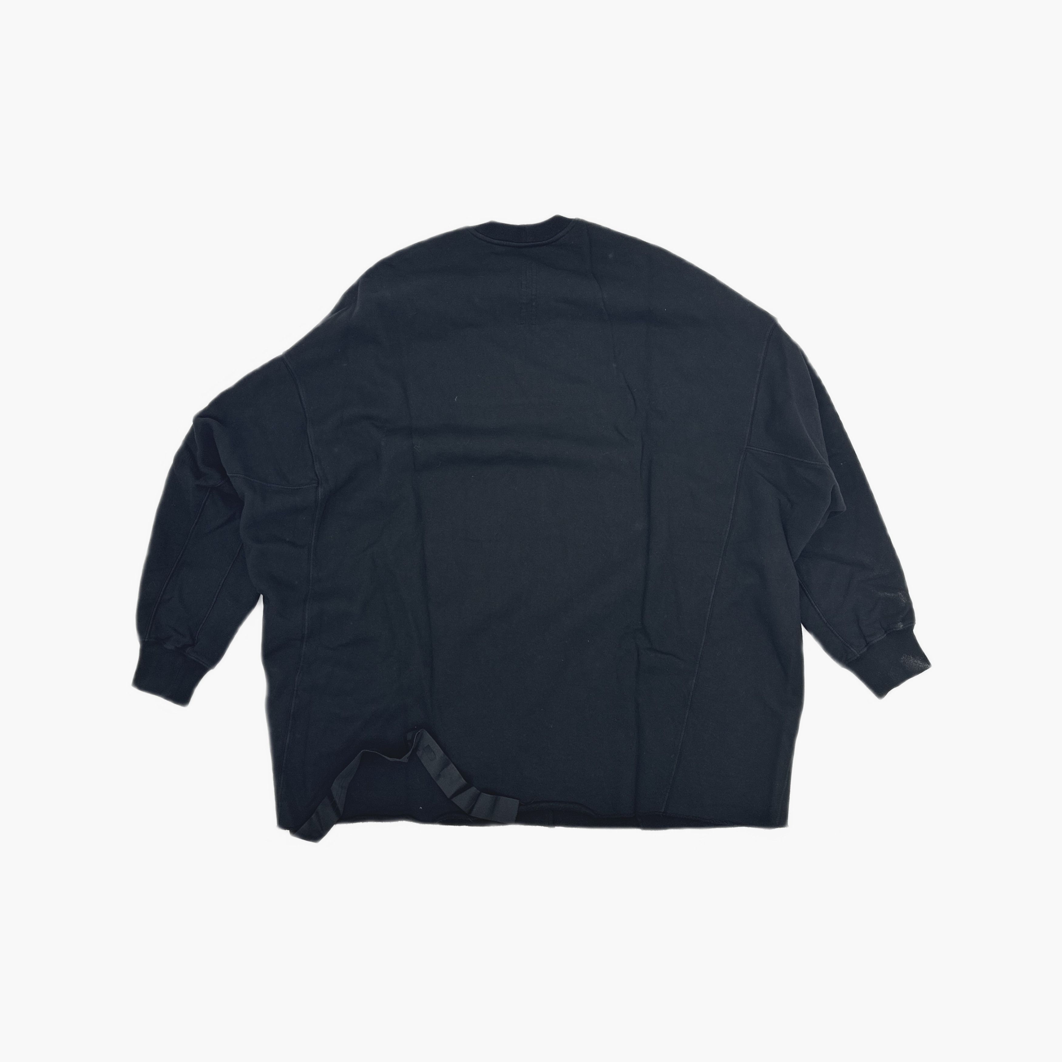 Rick Owens Rick Owens Black Seam Detail Crater Tunic One Size Size US M / EU 48-50 / 2 - 2 Thumbnail