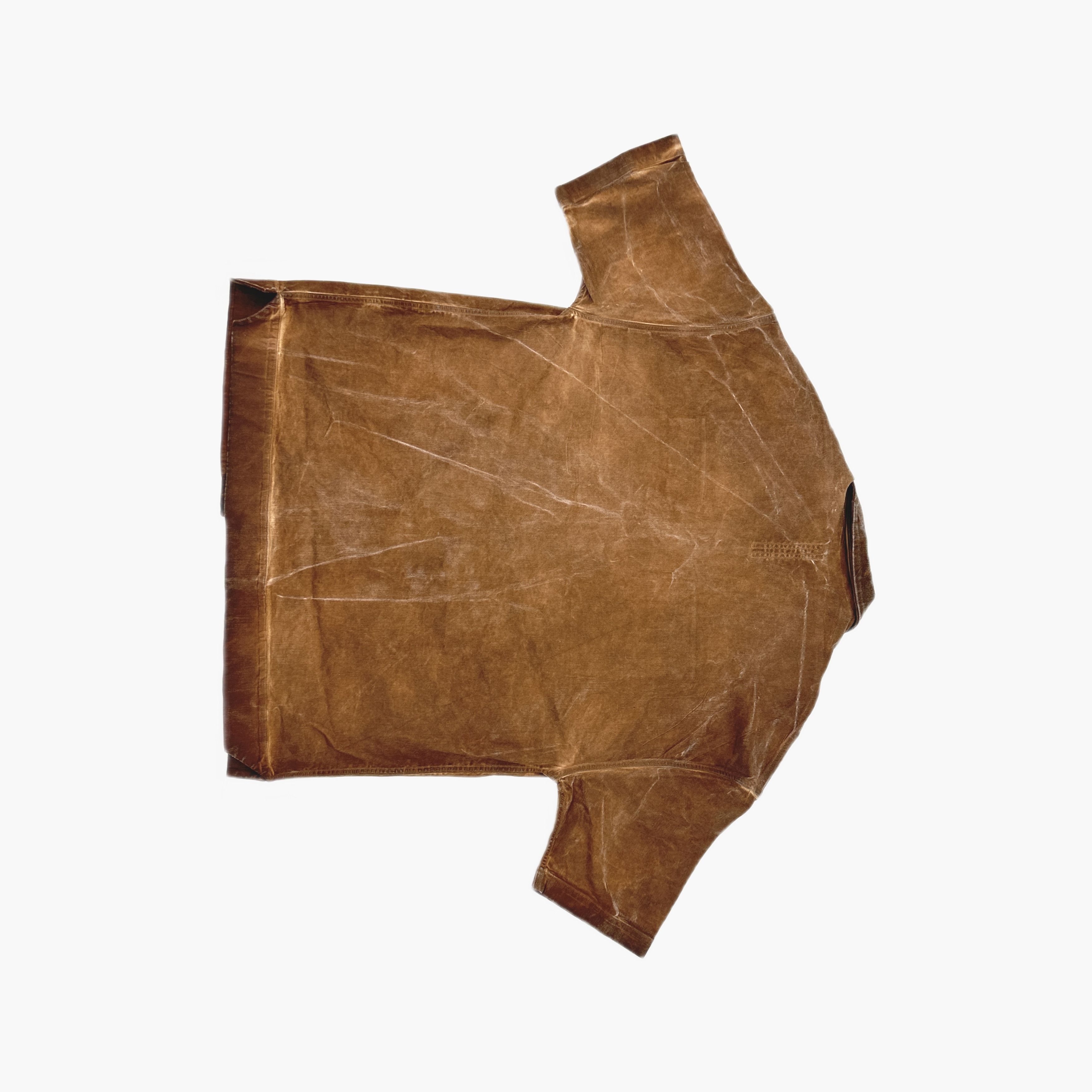 Rick Owens Drkshdw Rick Owens DRKSHDW Overdyed Henna Brown Shirt Size L Size US L / EU 52-54 / 3 - 2 Thumbnail