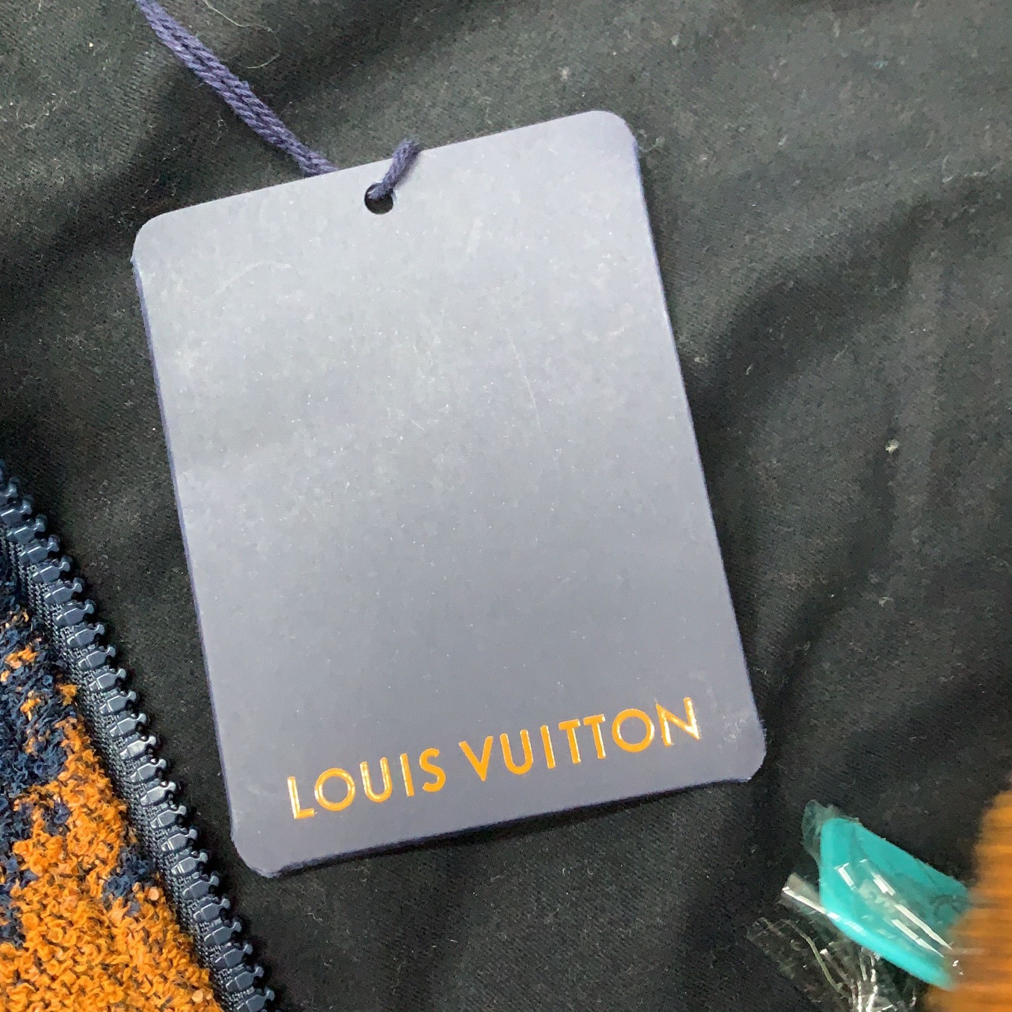 Louis Vuitton Louis Vuitton Logo Print Wool Blouson Size 48 Size US M / EU 48-50 / 2 - 2 Thumbnail