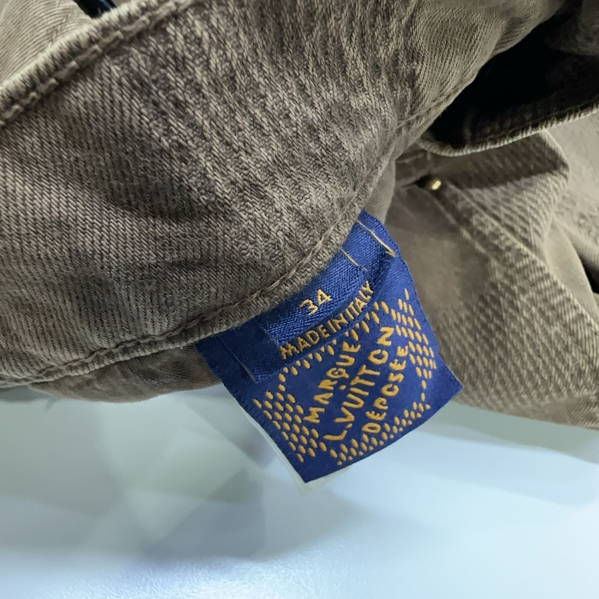 Louis Vuitton Louis Vuitton x Timberland Damier Denim Pants 34 Size US 34 / EU 50 - 4 Thumbnail