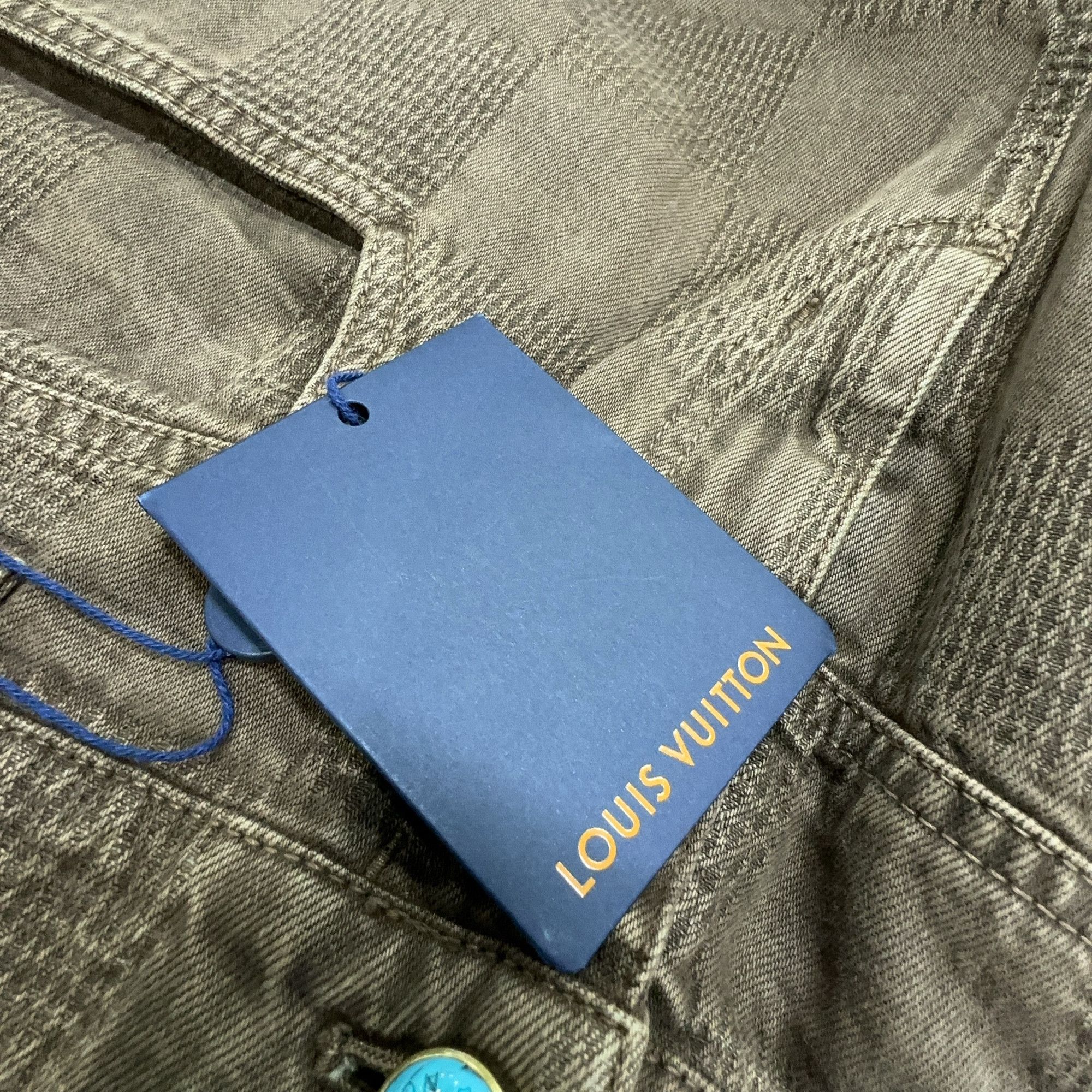Louis Vuitton Louis Vuitton x Timberland Damier Denim Pants 34 Size US 34 / EU 50 - 6 Thumbnail