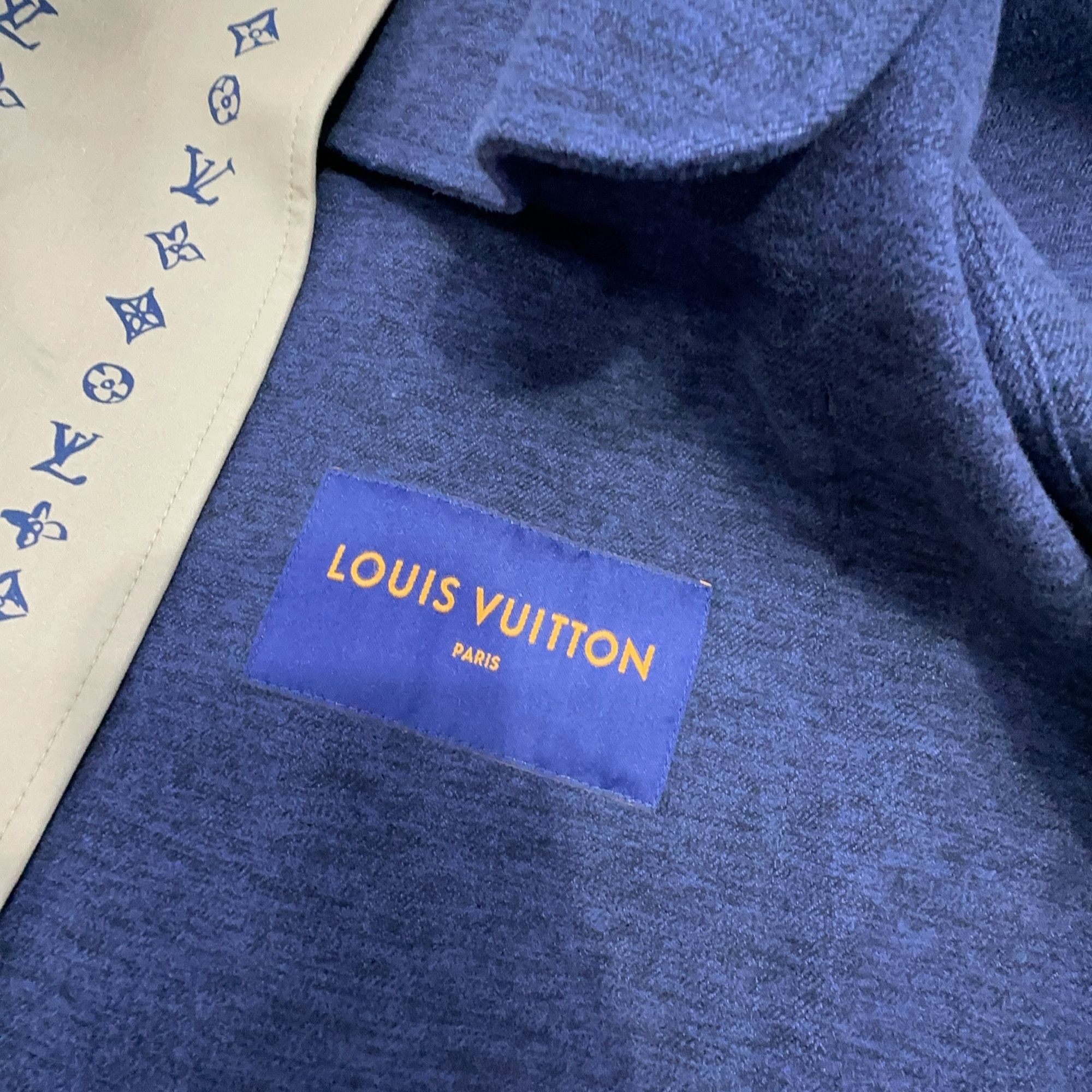 Louis Vuitton Louis Vuitton Monogram Print Long Coat 52 Size US L / EU 52-54 / 3 - 3 Thumbnail