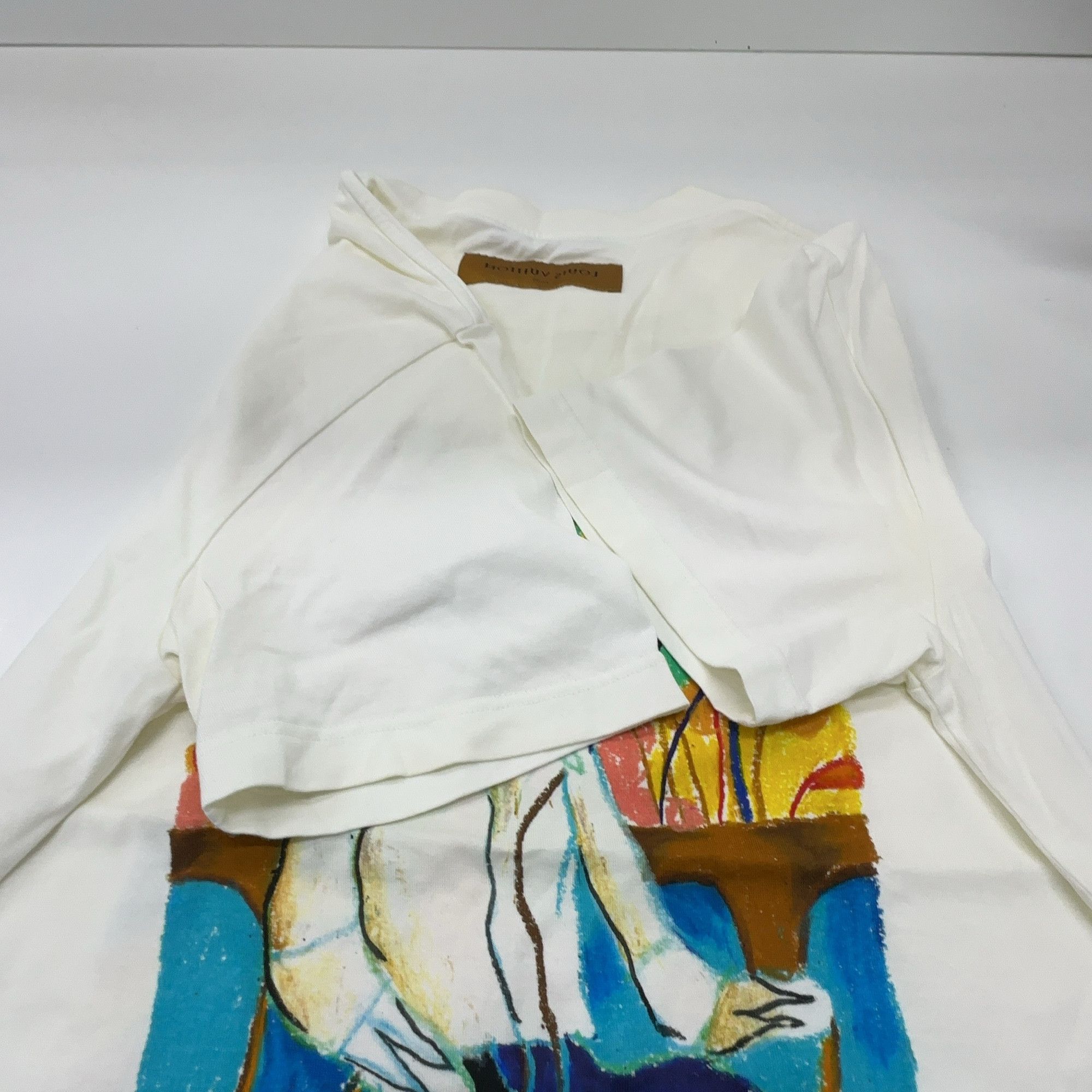 Louis Vuitton Louis Vuitton Graphic Print T-Shirt L Size US L / EU 52-54 / 3 - 11 Thumbnail