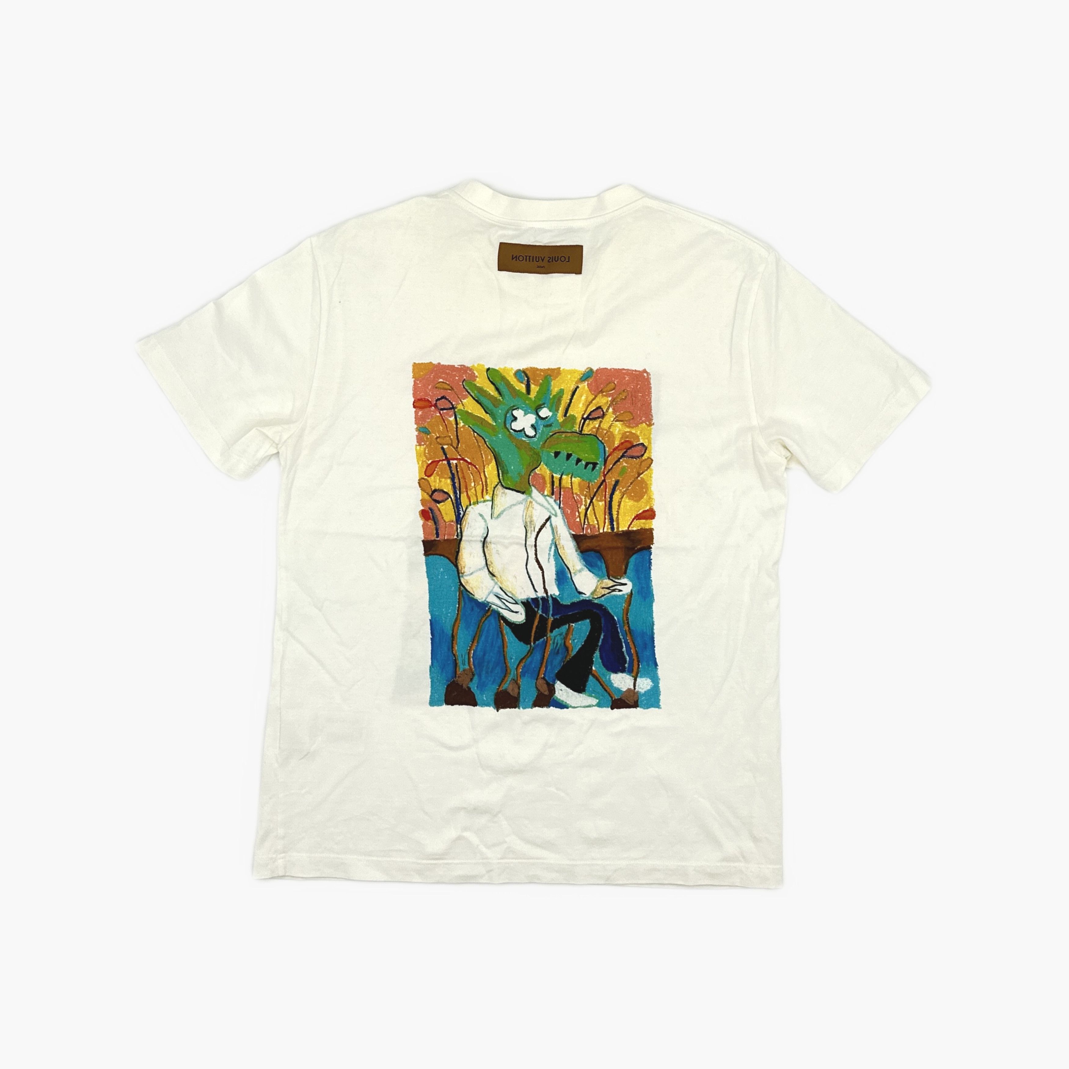 Louis Vuitton Louis Vuitton Graphic Print T-Shirt L Size US L / EU 52-54 / 3 - 2 Thumbnail