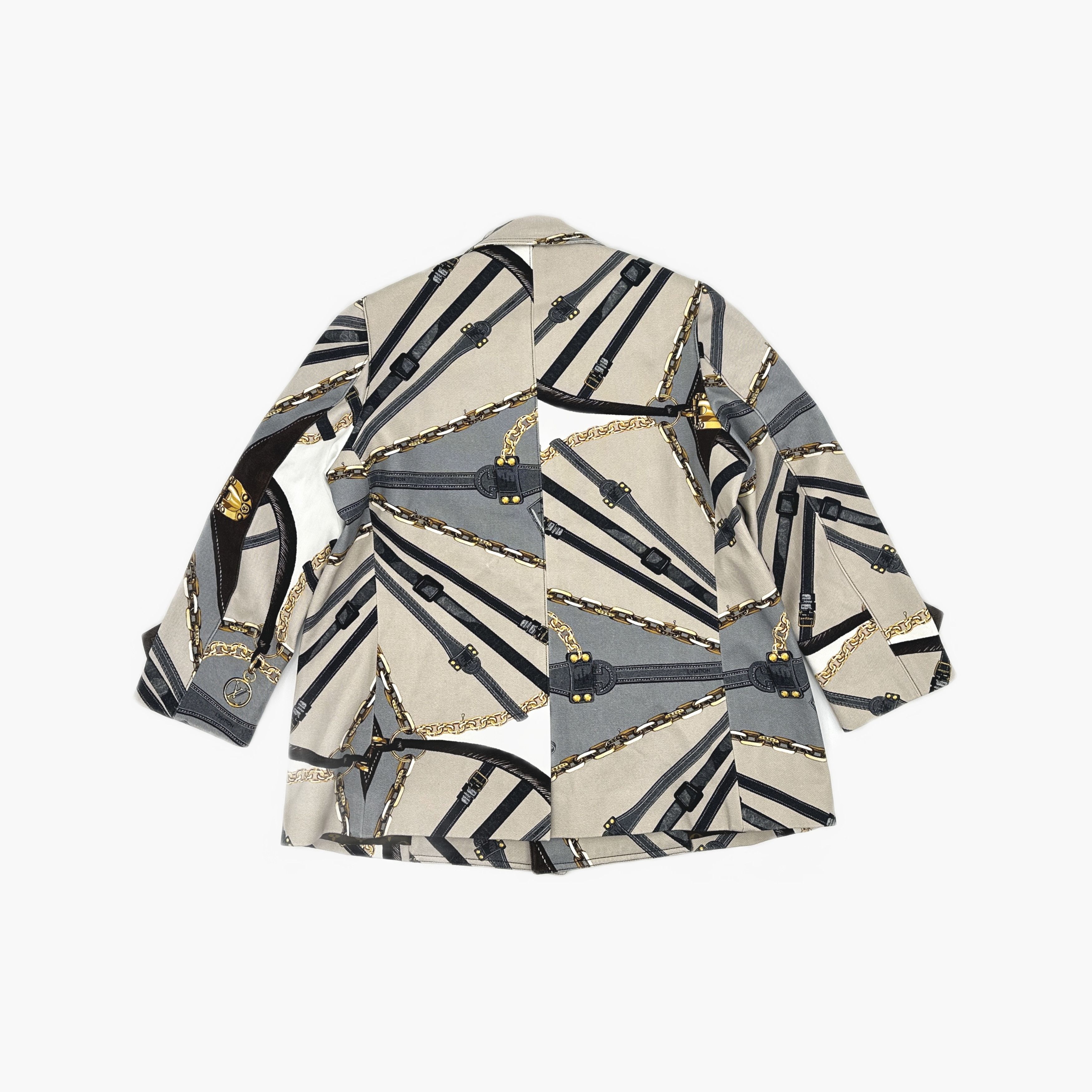 Louis Vuitton Louis Vuitton SS22 Chain Print Jacket Size 38 Size S / US 4 / IT 40 - 2 Thumbnail