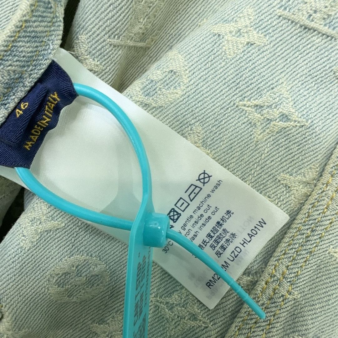 Louis Vuitton Louis Vuitton x NBA Monogram Denim Hooded Jacket 46 Size US S / EU 44-46 / 1 - 4 Thumbnail