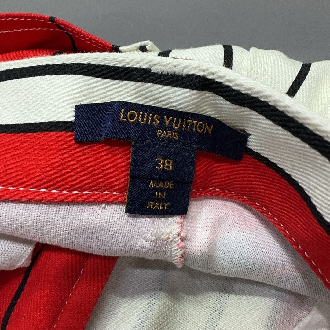 Louis Vuitton Louis Vuitton Striped Tapered Pants 38 Size 27" / US 4 / IT 40 - 3 Thumbnail