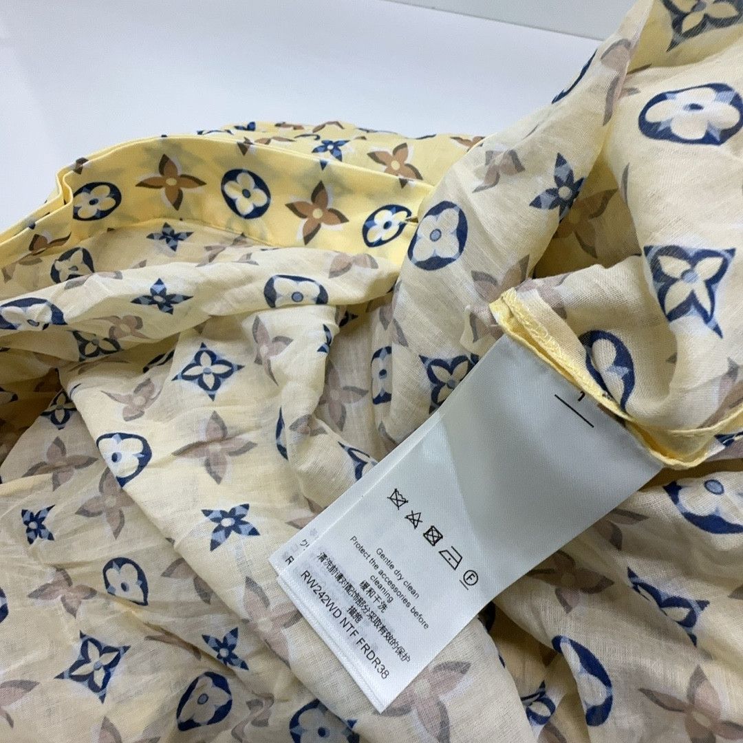 Louis Vuitton Louis Vuitton Monogram Print Shirt Dress FR 38 Size S / US 4 / IT 40 - 3 Thumbnail