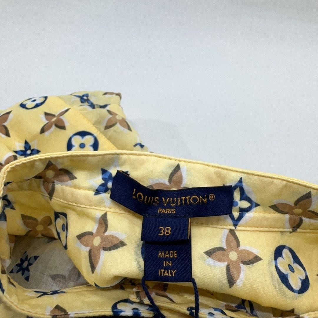 Louis Vuitton Louis Vuitton Monogram Print Shirt Dress FR 38 Size S / US 4 / IT 40 - 4 Thumbnail
