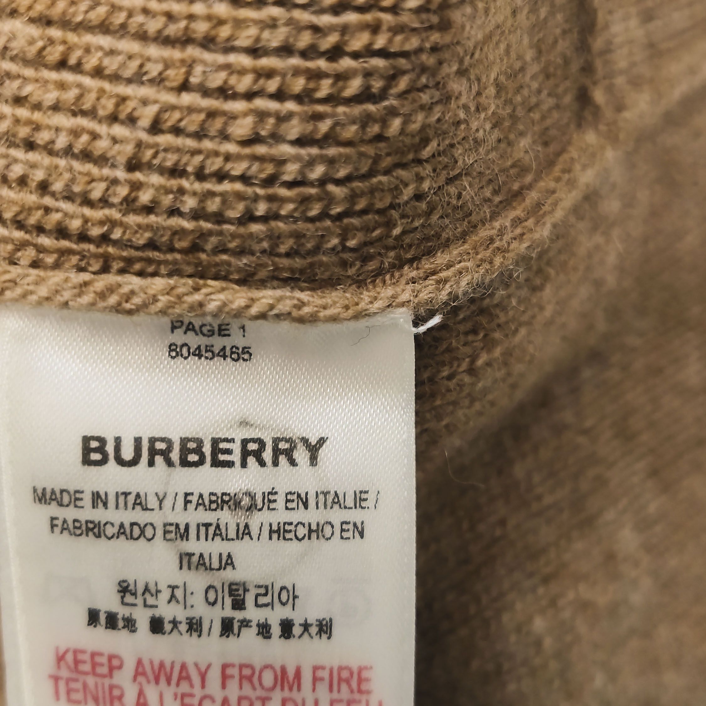 Burberry Burberry Men l Sweaters Knitwear Size US L / EU 52-54 / 3 - 10 Thumbnail