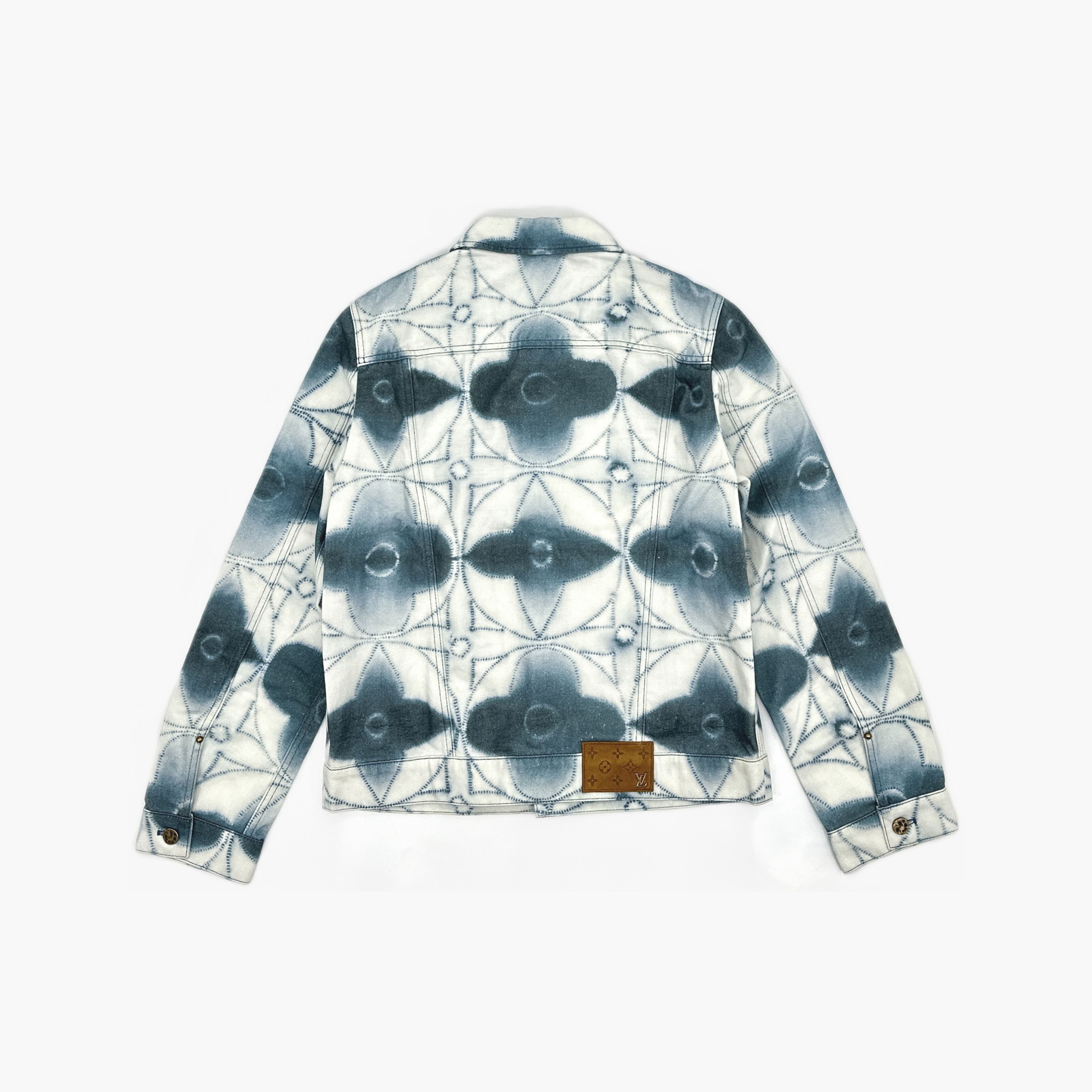 Louis Vuitton Louis Vuitton Tie-Dye Monogram Denim Jacket 48 Size US M / EU 48-50 / 2 - 2 Thumbnail