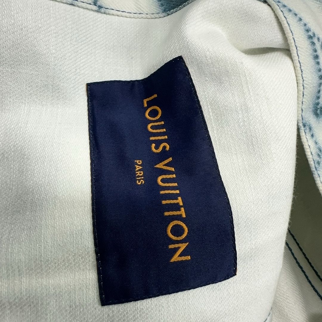Louis Vuitton Louis Vuitton Tie-Dye Monogram Denim Jacket 48 Size US M / EU 48-50 / 2 - 5 Thumbnail