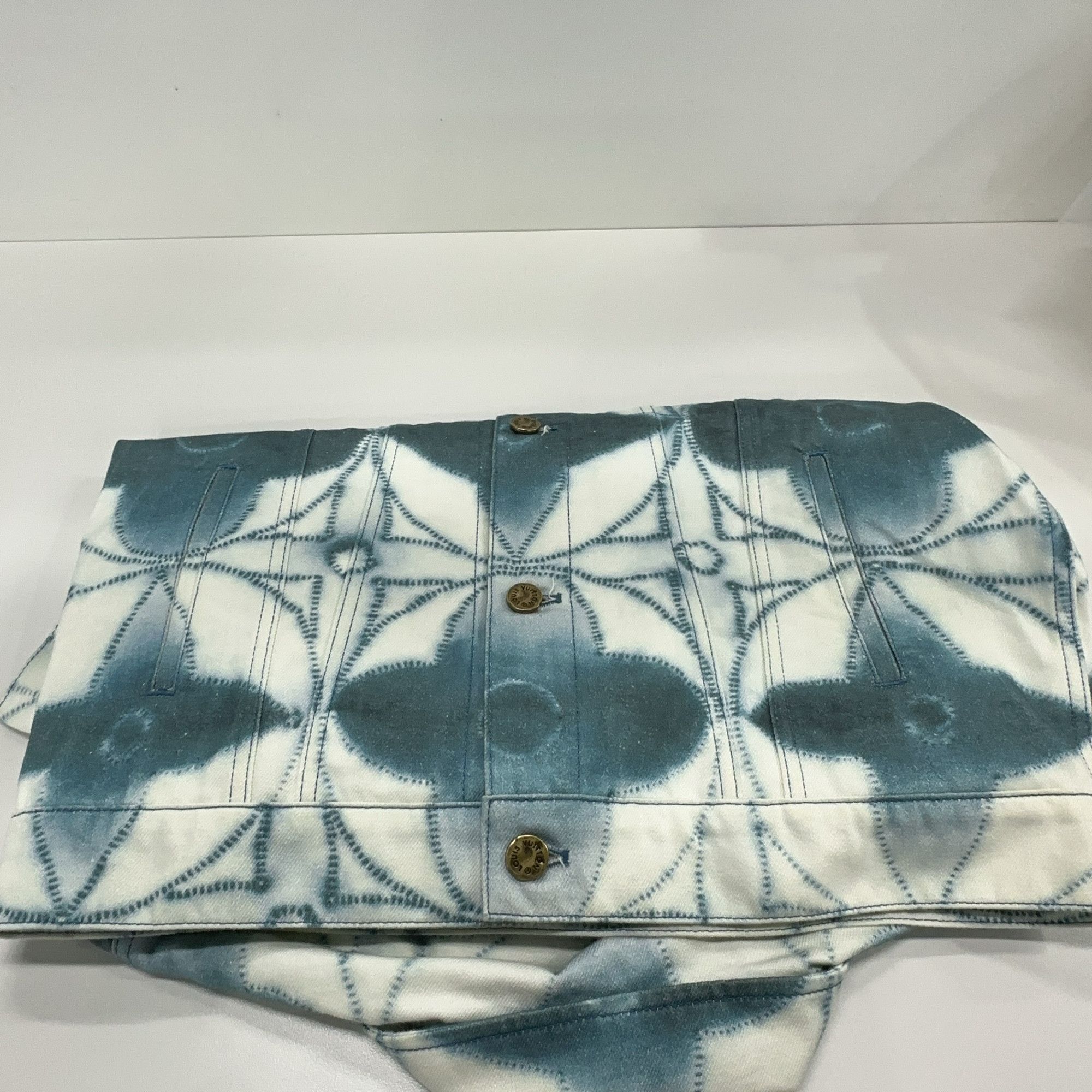 Louis Vuitton Louis Vuitton Tie-Dye Monogram Denim Jacket 48 Size US M / EU 48-50 / 2 - 9 Thumbnail