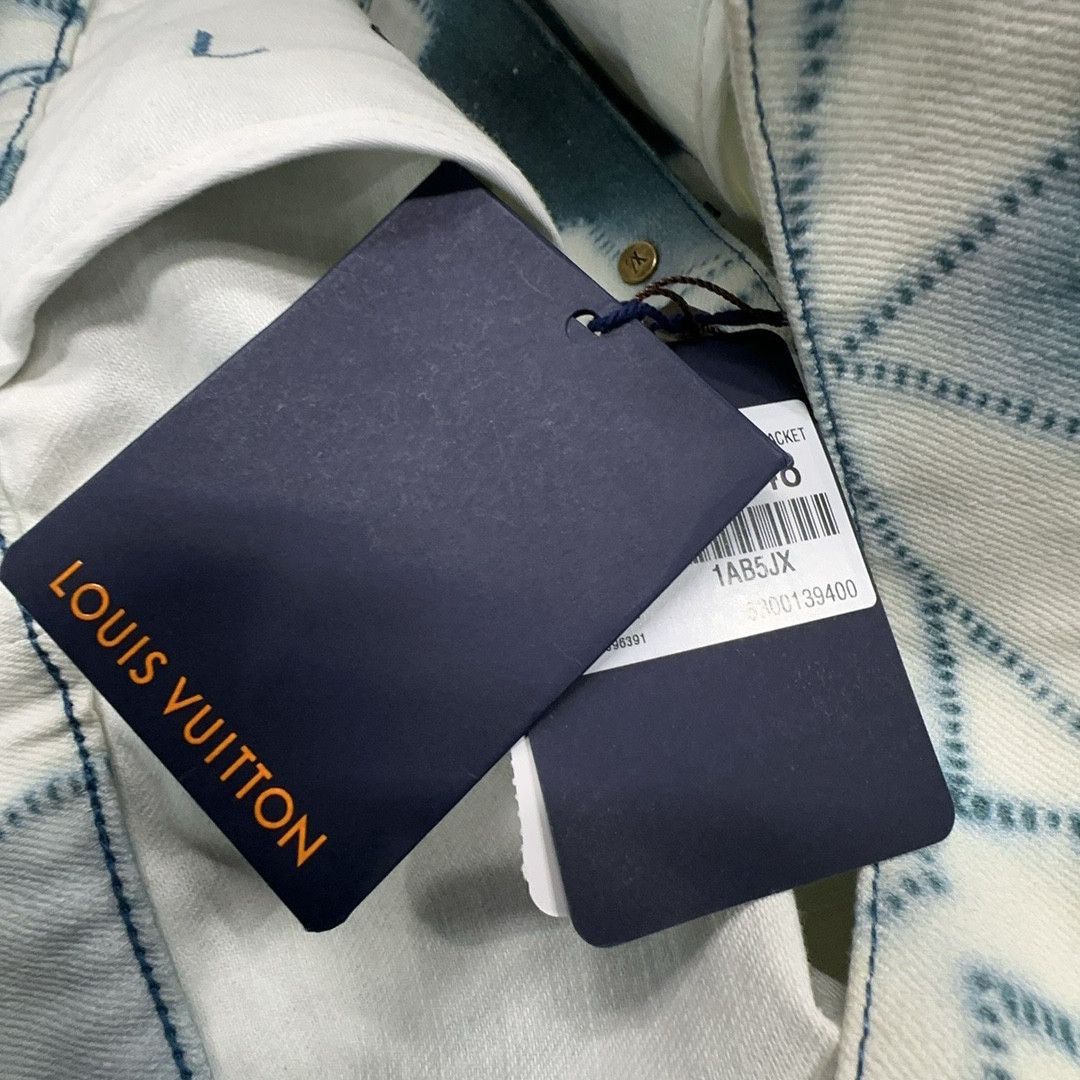 Louis Vuitton Louis Vuitton Tie-Dye Monogram Denim Jacket 48 Size US M / EU 48-50 / 2 - 3 Thumbnail