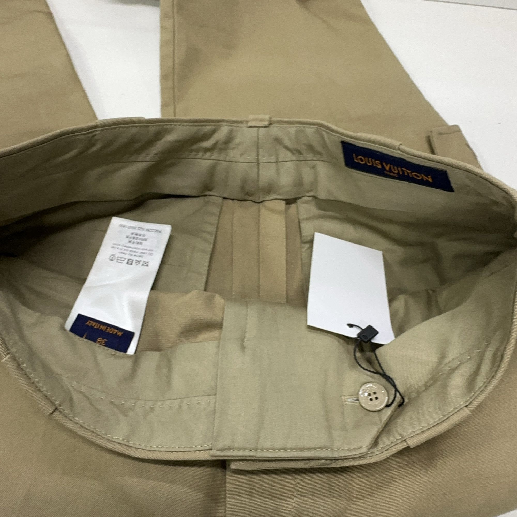 Louis Vuitton Louis Vuitton FW22 Beige Pocket Casual Pants 38 Size US 38 / EU 54 - 7 Thumbnail