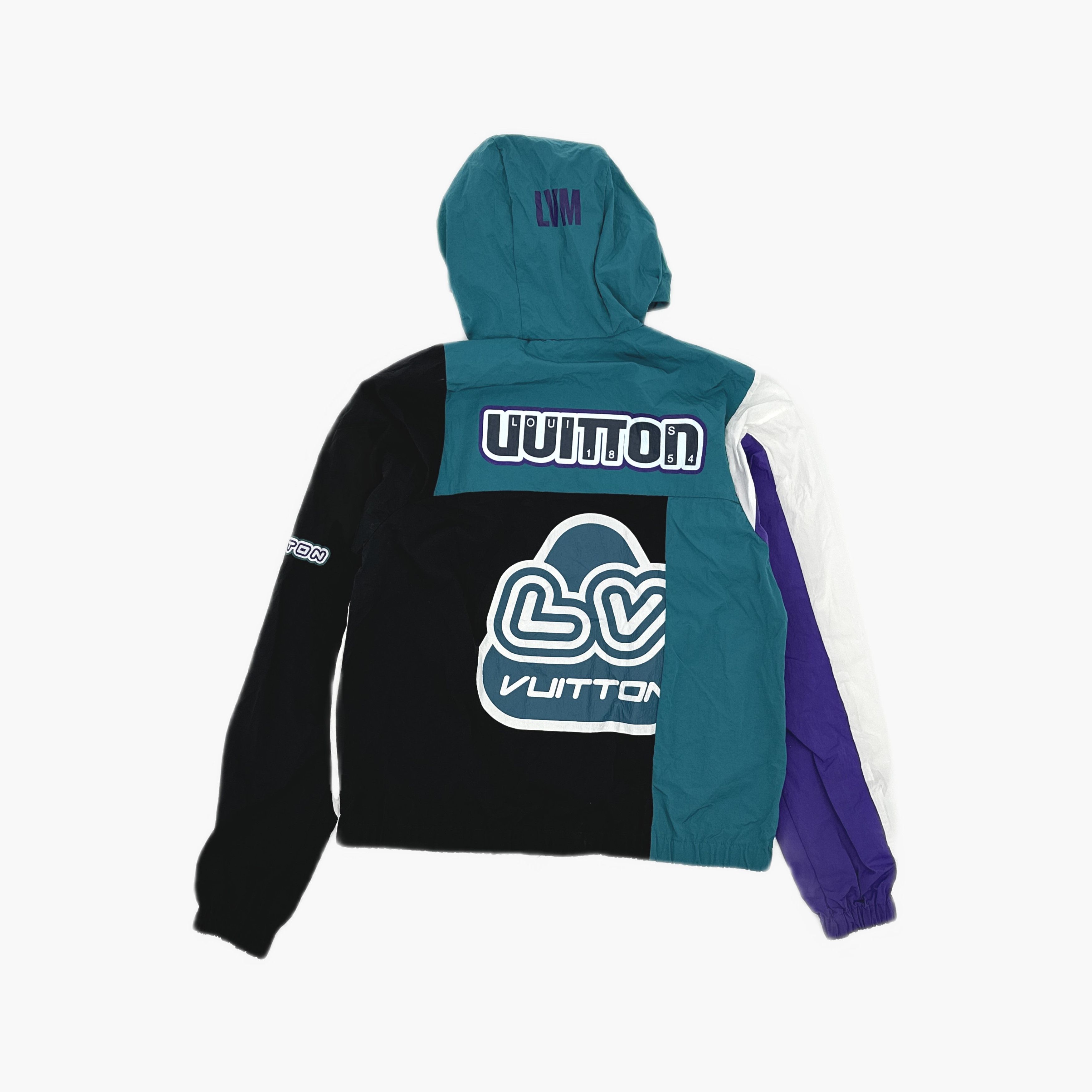 Louis Vuitton Louis Vuitton FW22 Color-Block Hooded Jacket US M Size US M / EU 48-50 / 2 - 2 Thumbnail