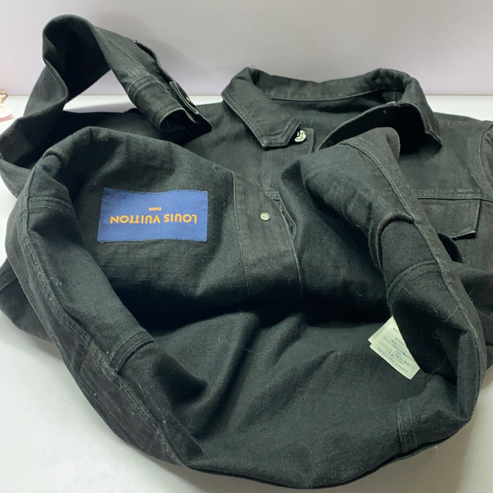 Louis Vuitton Louis Vuitton Staples Edition Denim Jacket 48 Size US M / EU 48-50 / 2 - 7 Thumbnail