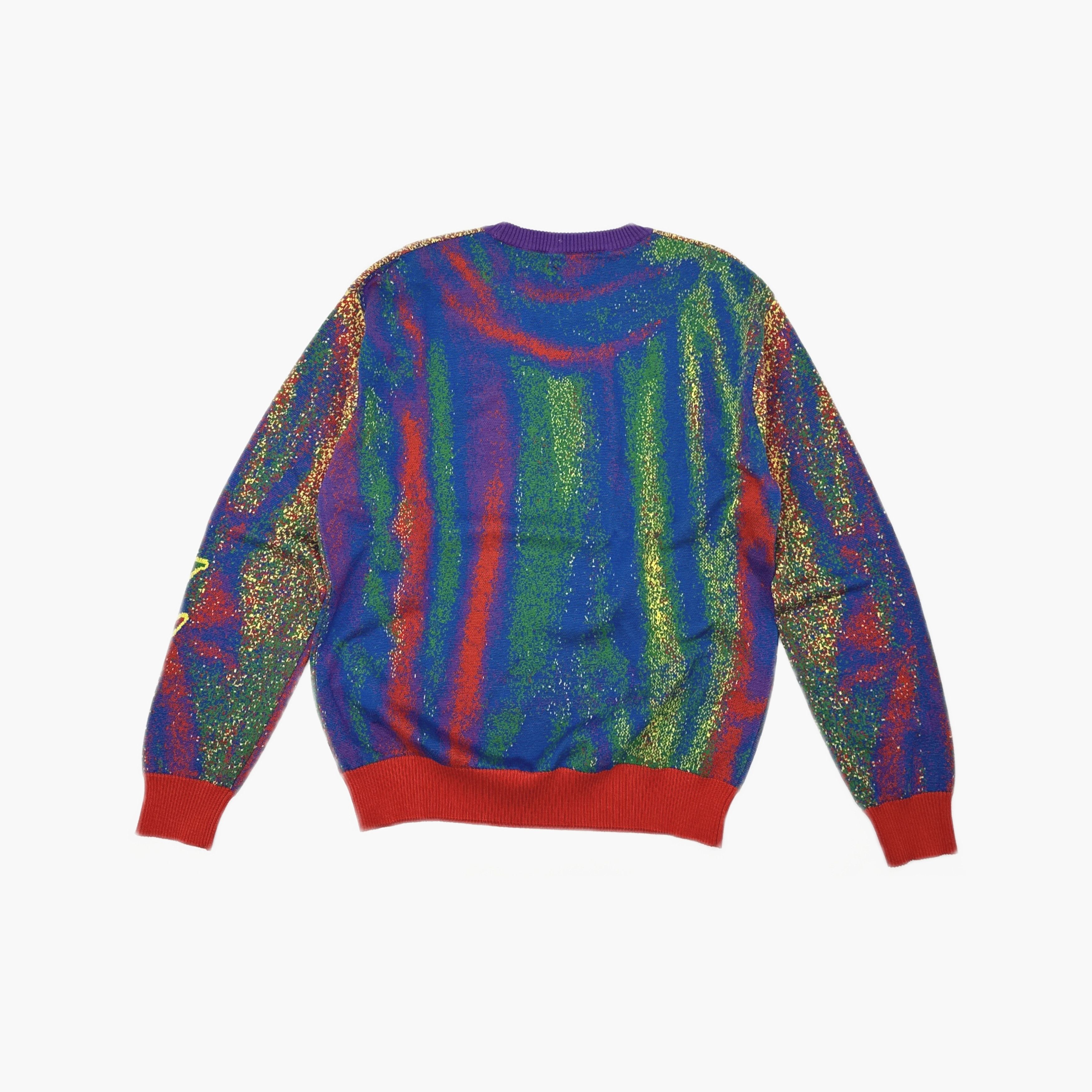 Louis Vuitton Louis Vuitton Abstract Gradient Sweater Size M Size US M / EU 48-50 / 2 - 2 Thumbnail