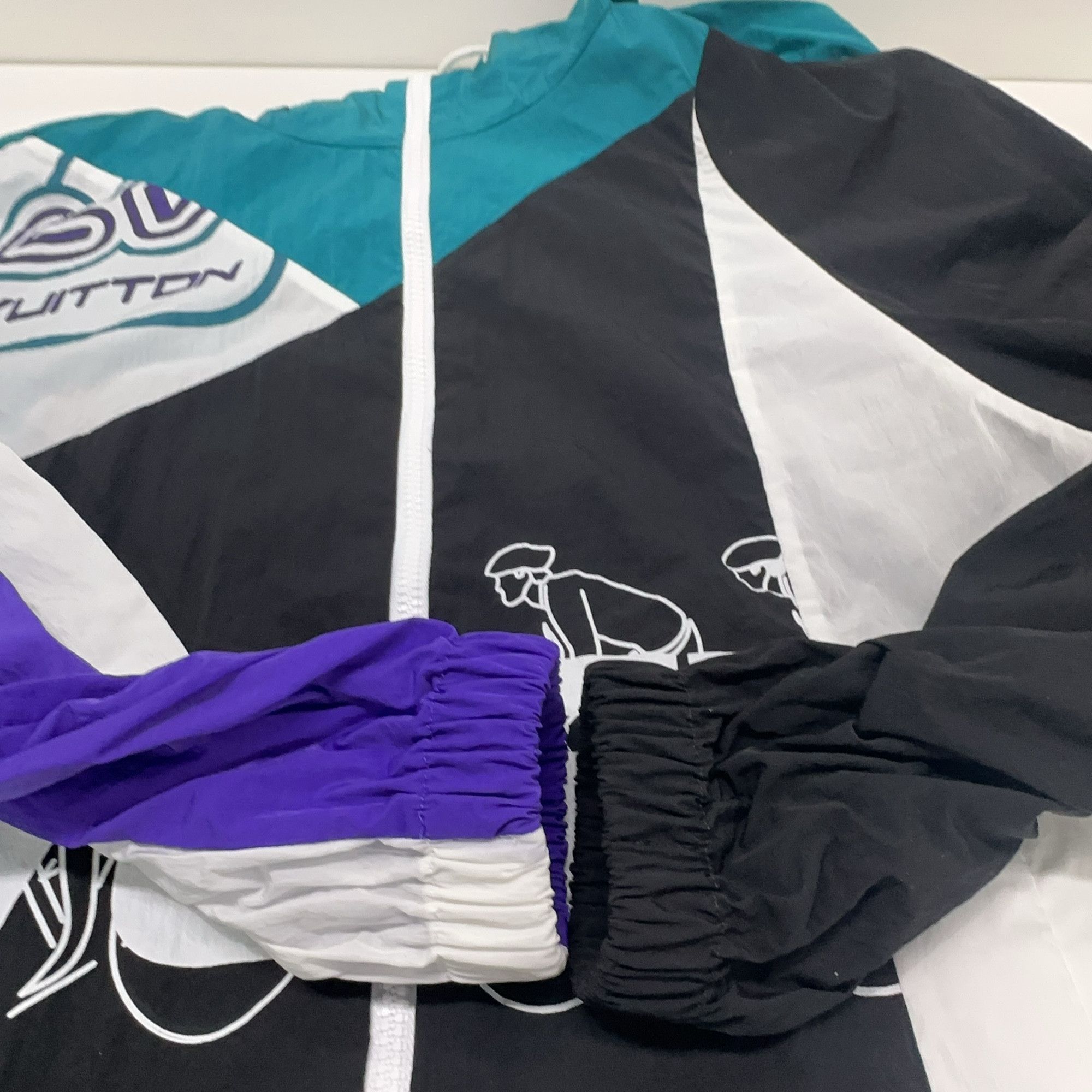 Louis Vuitton Louis Vuitton Colorblock Hooded Windbreaker 52 Size US L / EU 52-54 / 3 - 12 Thumbnail