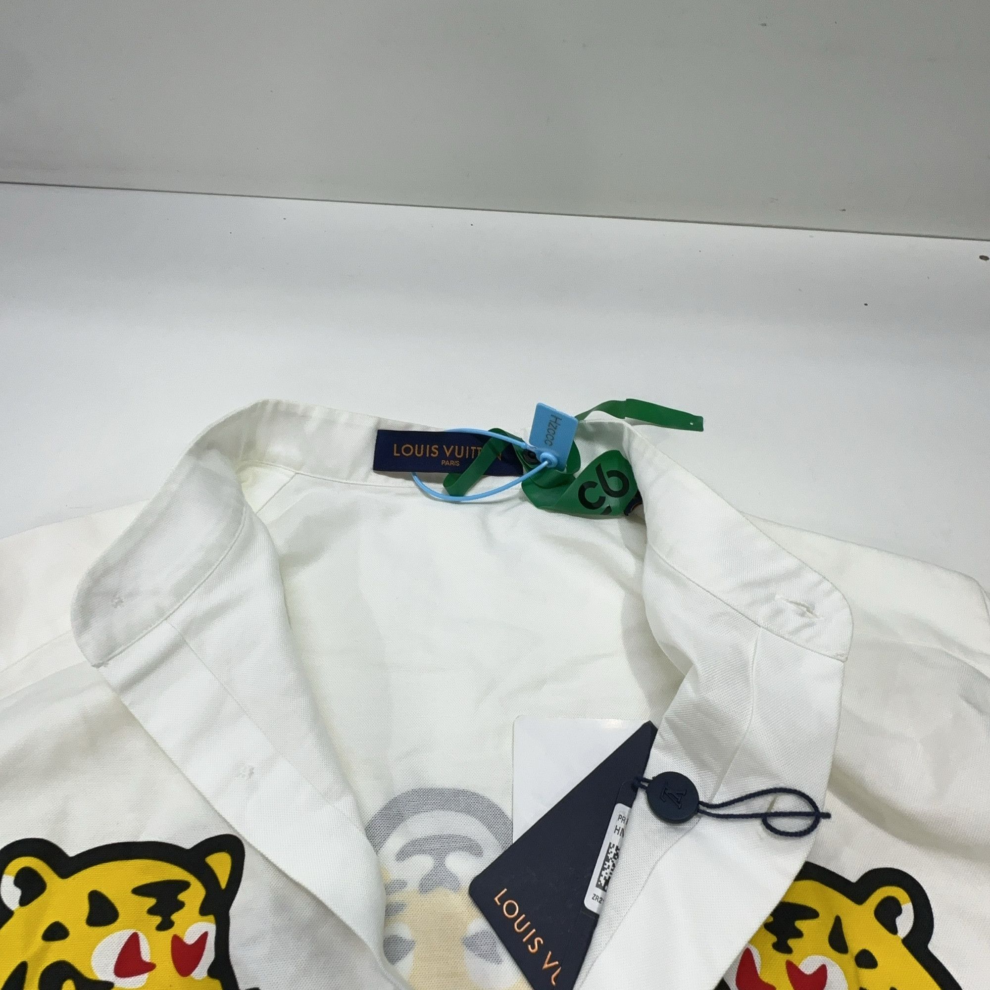 Louis Vuitton Louis Vuitton x Nigo Tiger Mandarin Collar Shirt M Size US M / EU 48-50 / 2 - 6 Thumbnail