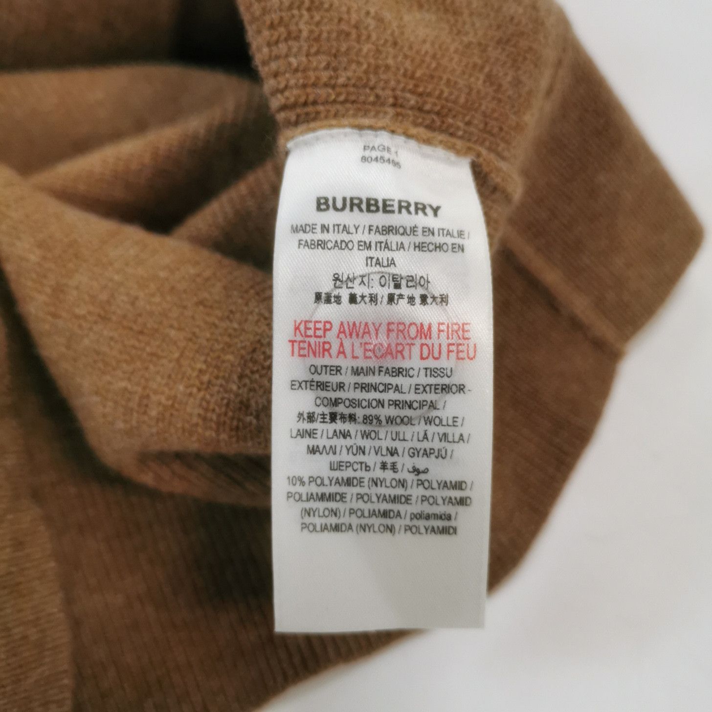 Burberry Burberry Men m Sweaters Knitwear Size US M / EU 48-50 / 2 - 9 Thumbnail