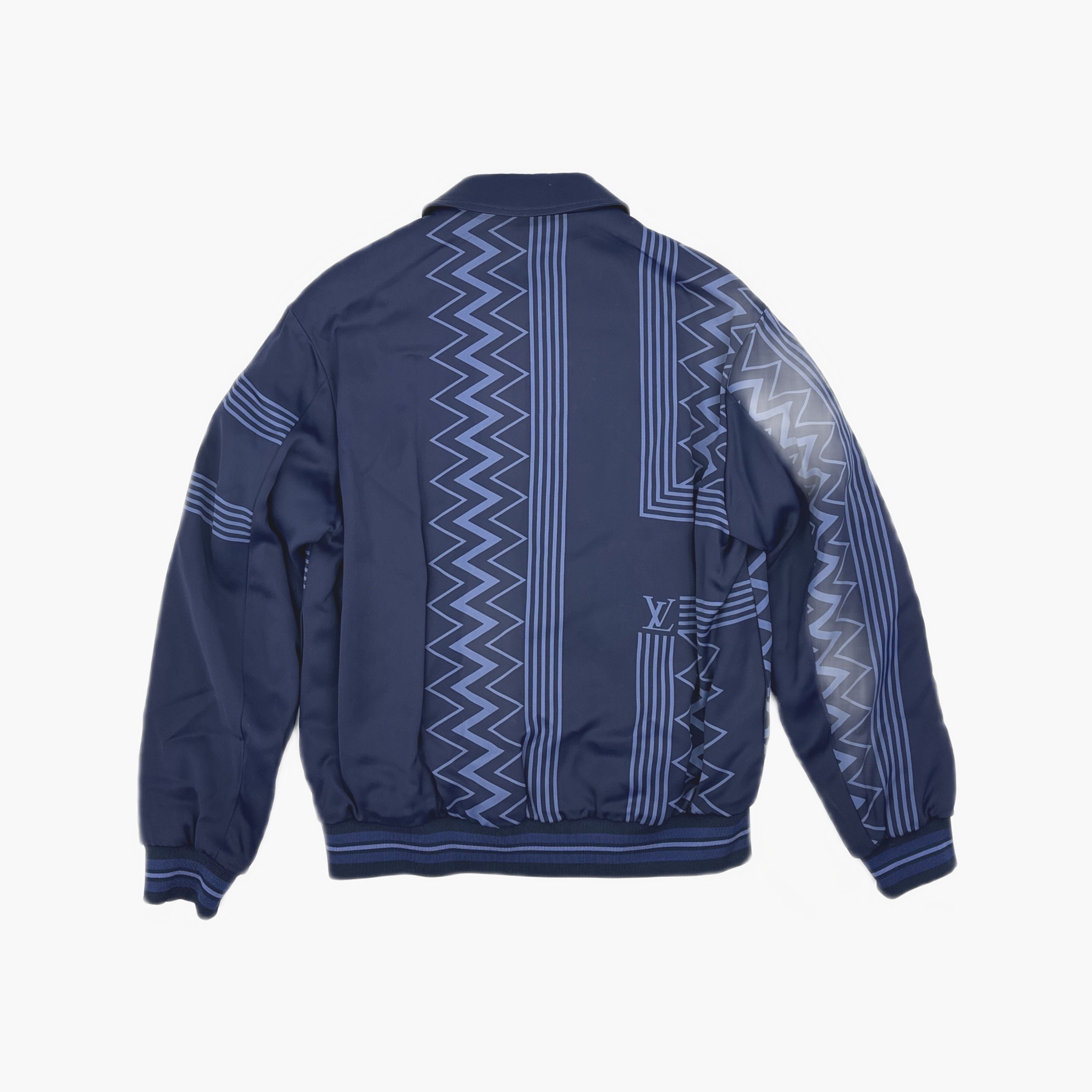 Louis Vuitton Louis Vuitton Karakoram Striped Bomber Jacket 48 Size US M / EU 48-50 / 2 - 2 Thumbnail