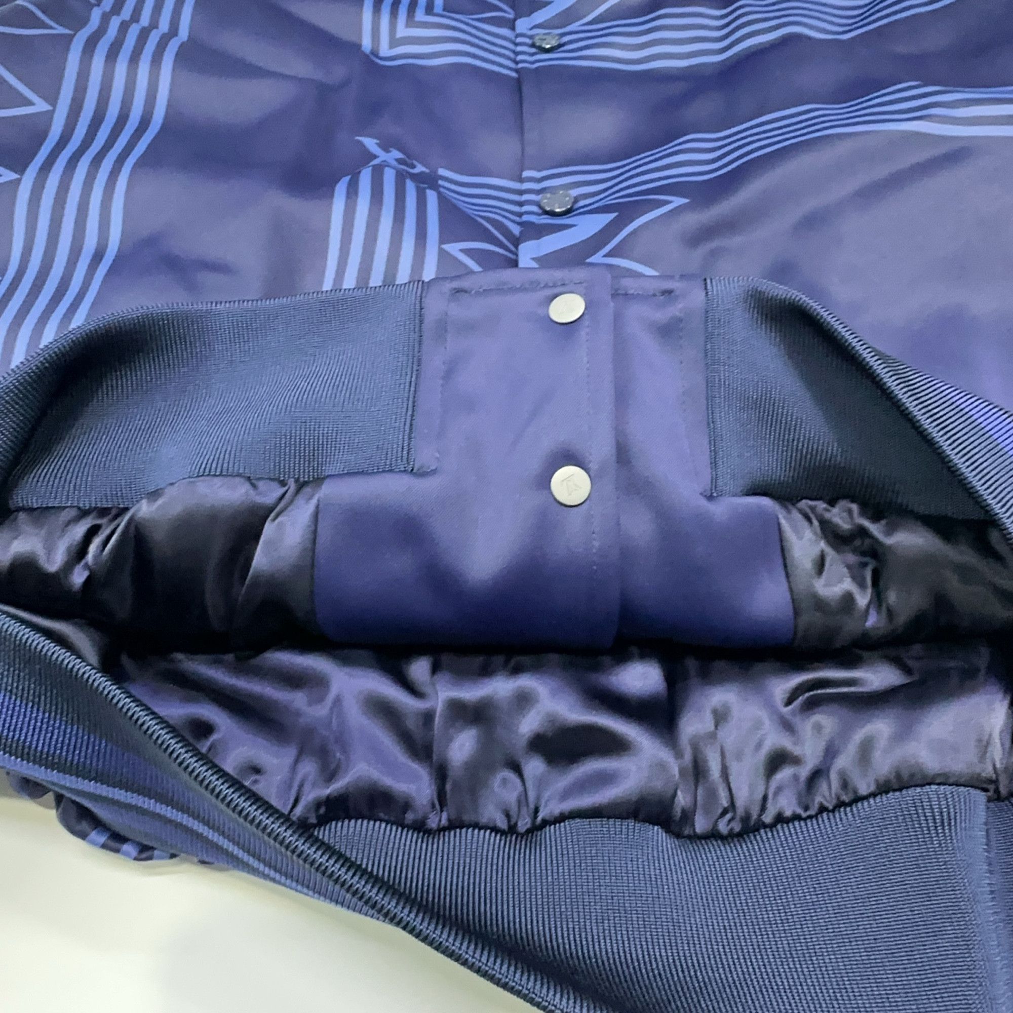 Louis Vuitton Louis Vuitton Karakoram Striped Bomber Jacket 48 Size US M / EU 48-50 / 2 - 7 Thumbnail