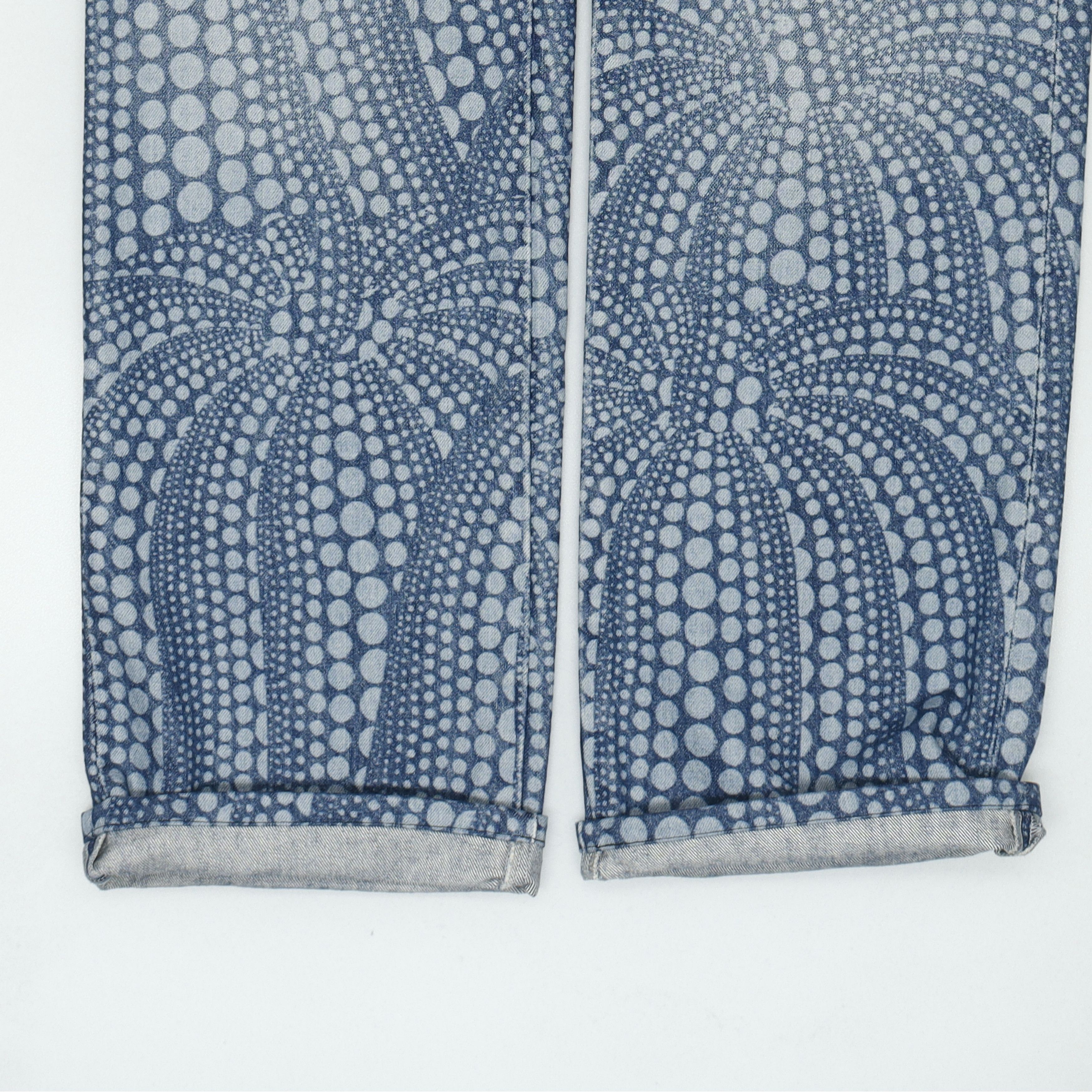 Louis Vuitton Louis Vuitton x Yayoi Kusama Pumpkin Print Jeans 29 Size US 29 - 5 Thumbnail
