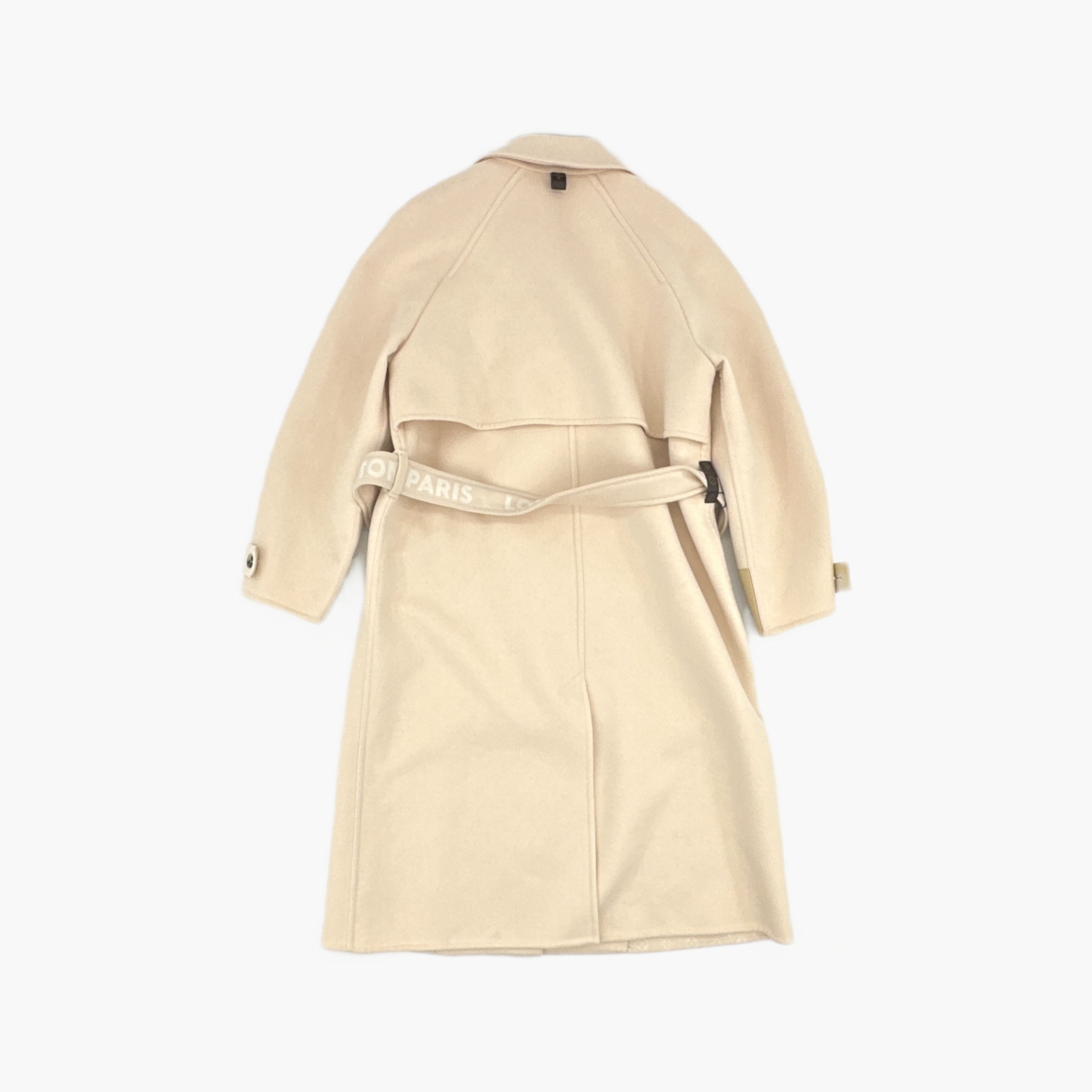 Louis Vuitton Louis Vuitton Pink Wool-Silk Belted Coat FR 38 Size S / US 4 / IT 40 - 2 Thumbnail