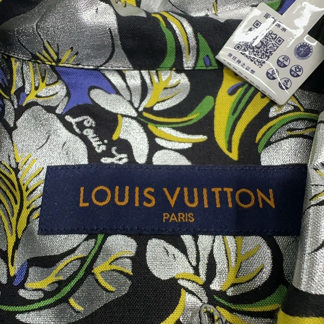 Louis Vuitton Louis Vuitton Floral Layered Silk Shirt S Size US S / EU 44-46 / 1 - 3 Thumbnail