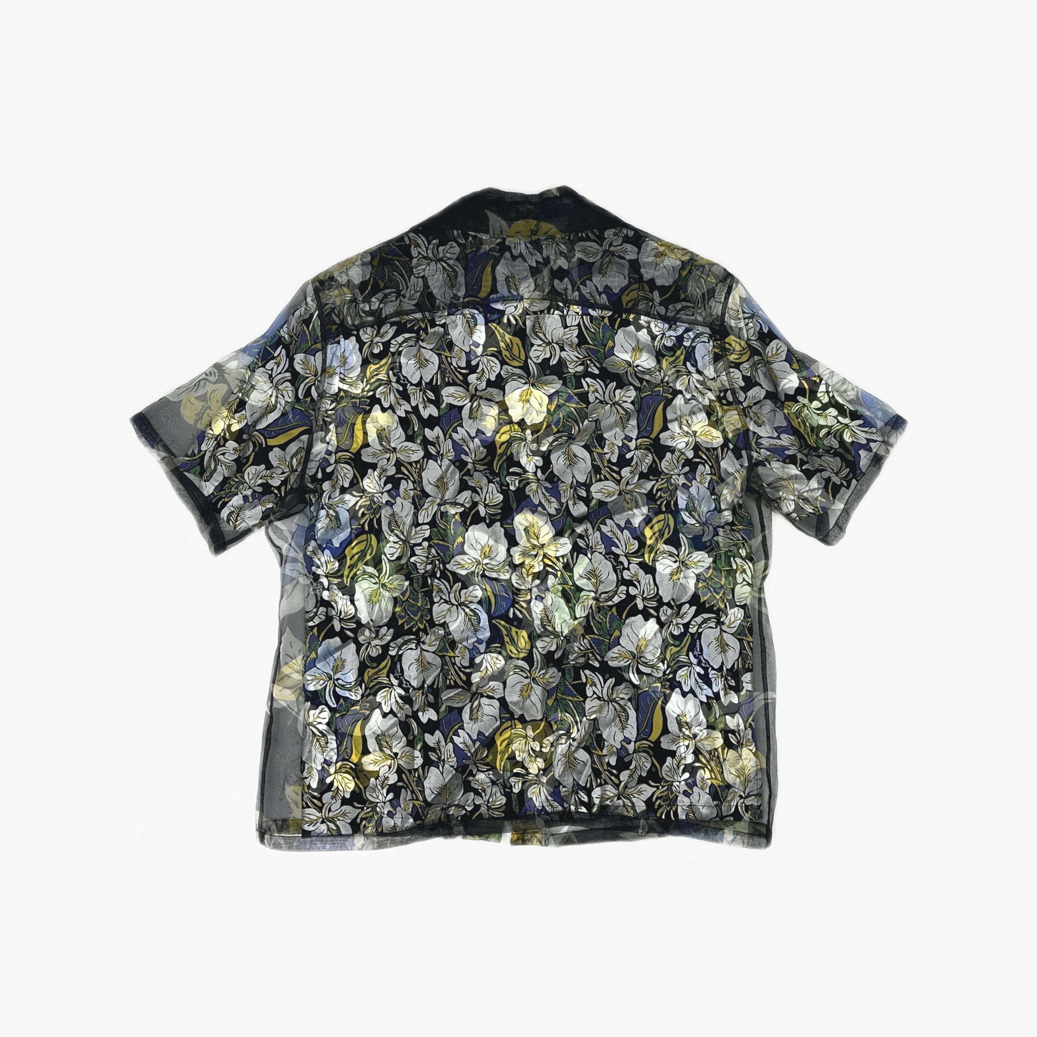 Louis Vuitton Louis Vuitton Floral Layered Silk Shirt S Size US S / EU 44-46 / 1 - 2 Thumbnail