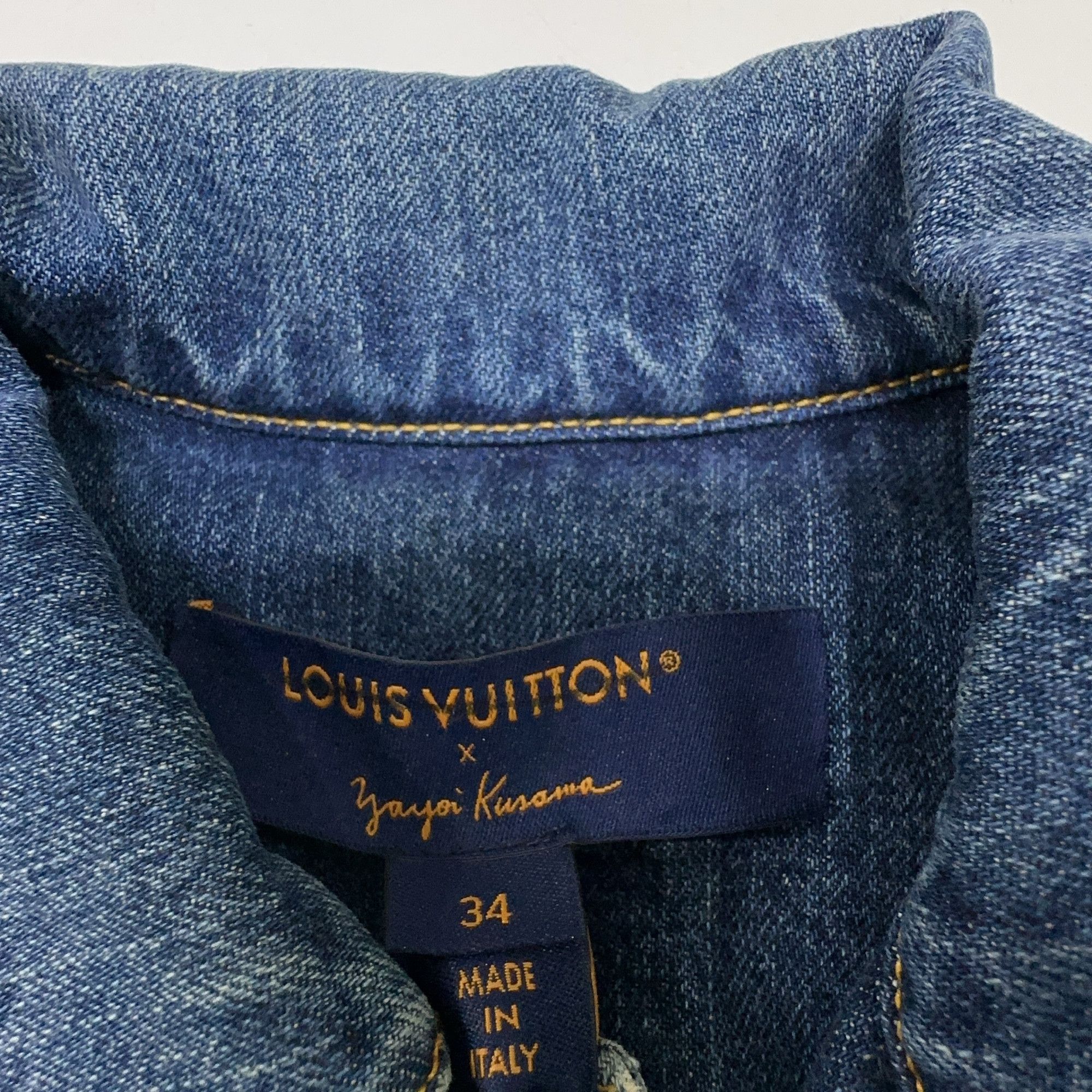 Louis Vuitton Louis Vuitton x Yayoi Kusama Patch Denim Jacket 34 Size XS / US 0-2 / IT 36-38 - 5 Thumbnail