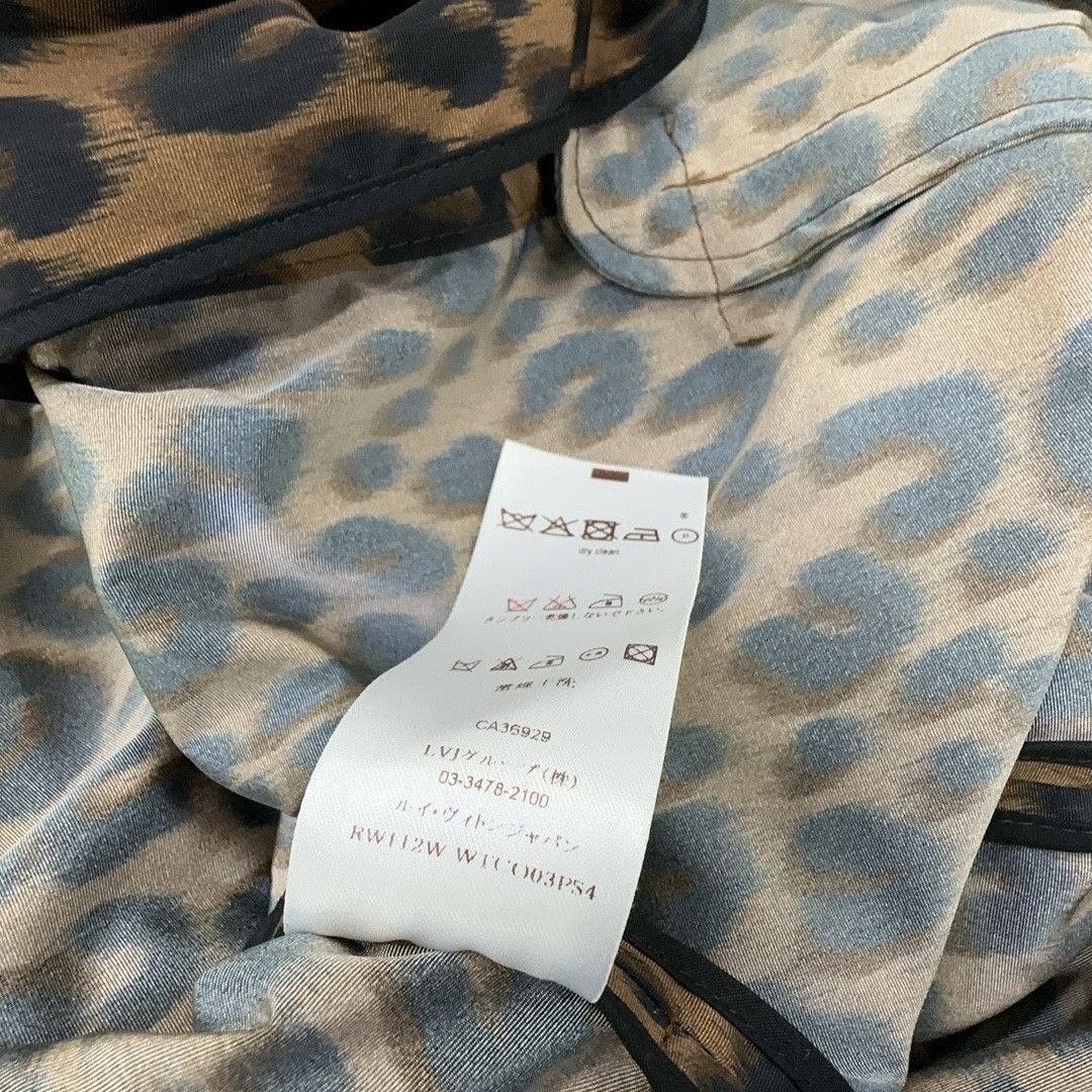 Louis Vuitton Louis Vuitton Leopard Print Double Breasted Coat 40 Size M / US 6-8 / IT 42-44 - 4 Thumbnail
