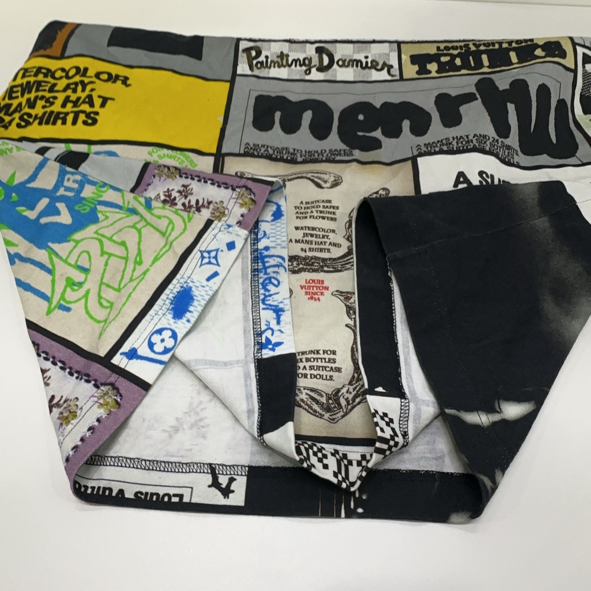 Louis Vuitton Louis Vuitton FW23 Graphic Patchwork T-Shirt L Size US L / EU 52-54 / 3 - 11 Thumbnail